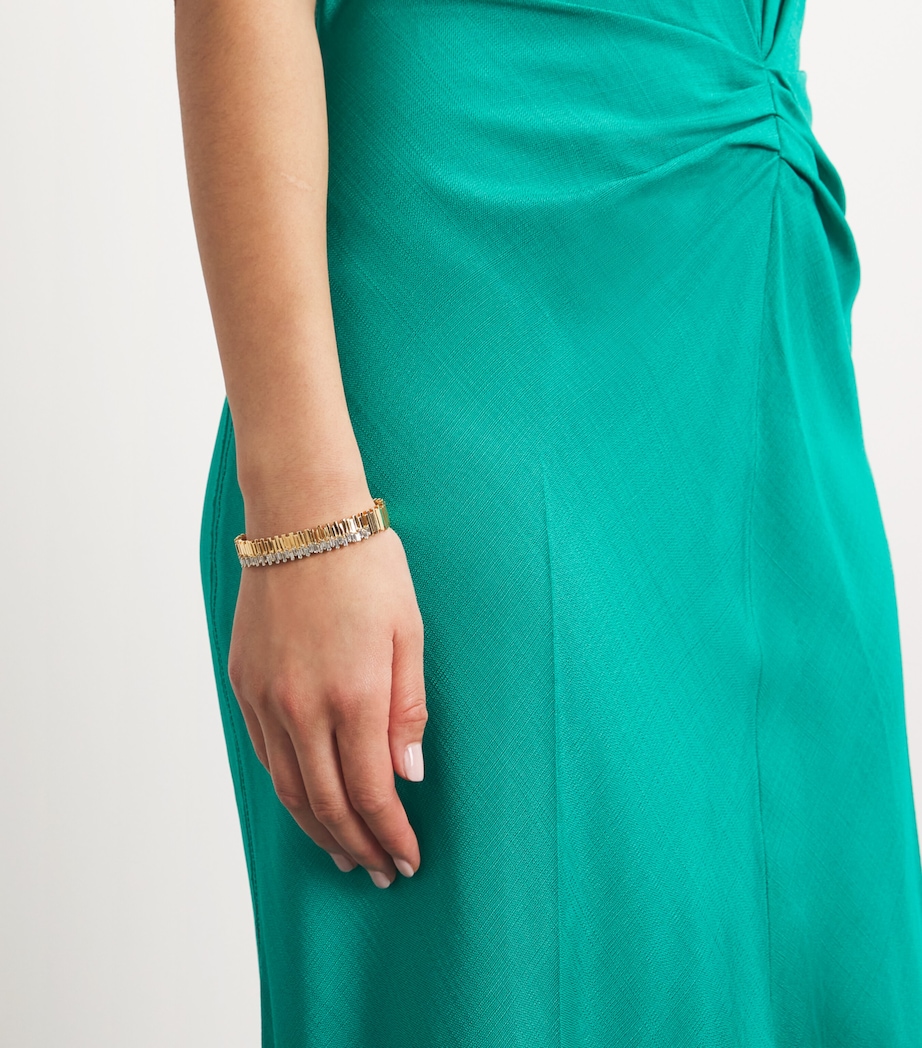 Yellow Gold and Diamond Golden Age Bangle 18K YG/WD Image 2