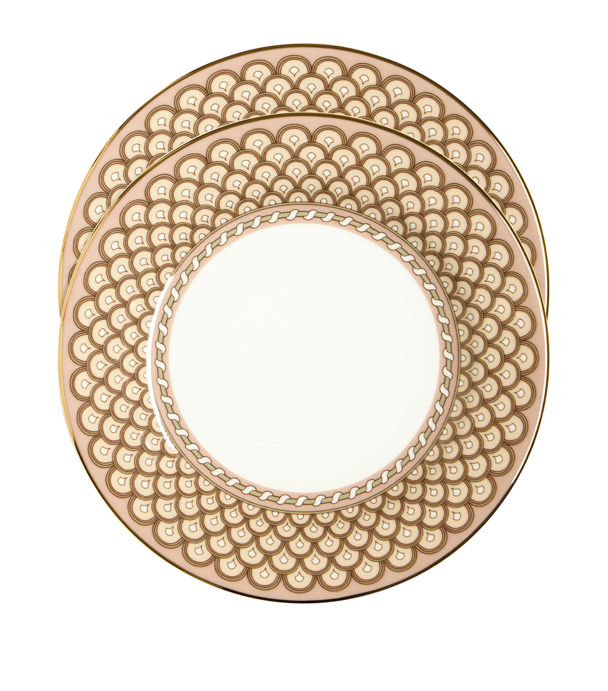 La Doublej Odysseus Dessert Plate In Pink