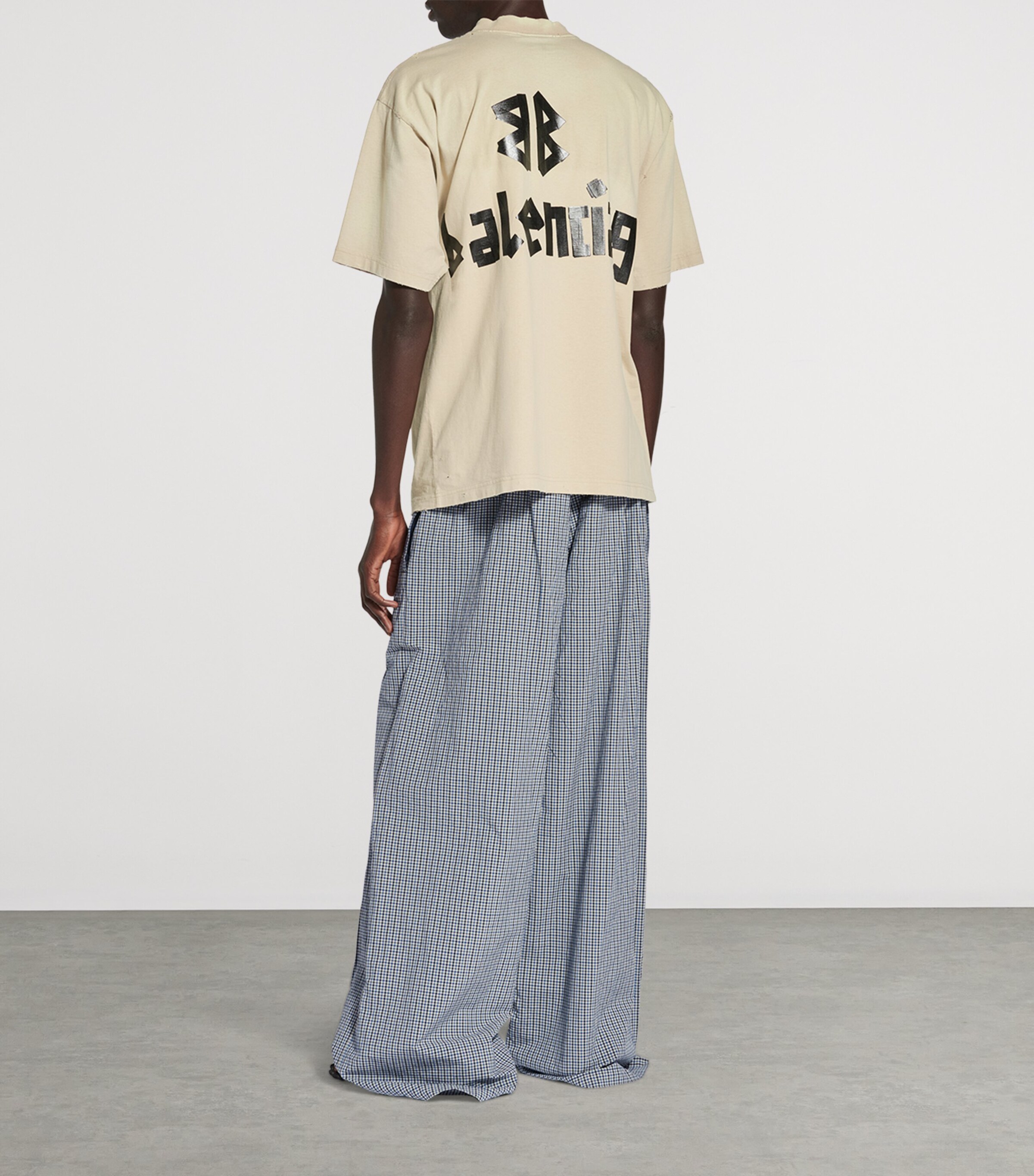 Oversized Tape Logo T-Shirt 9501 Image 5