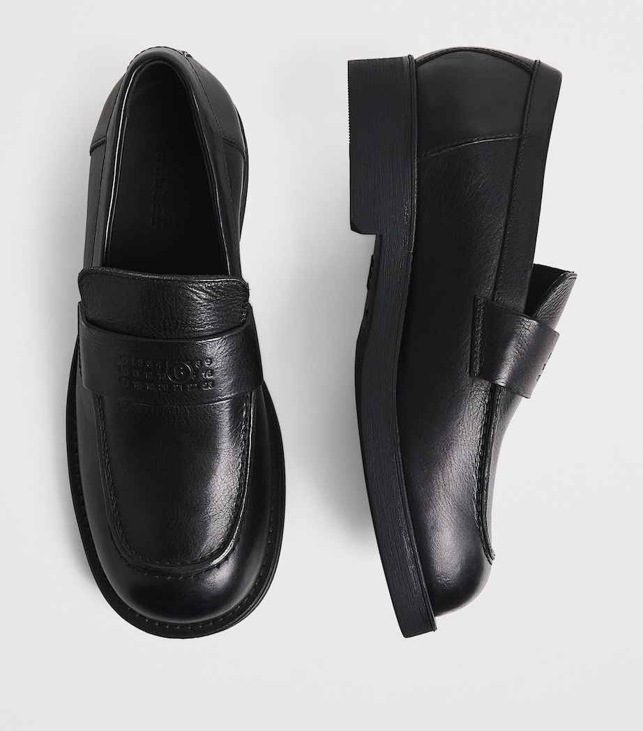 Leather City Biker Loafers T8013 Image 7