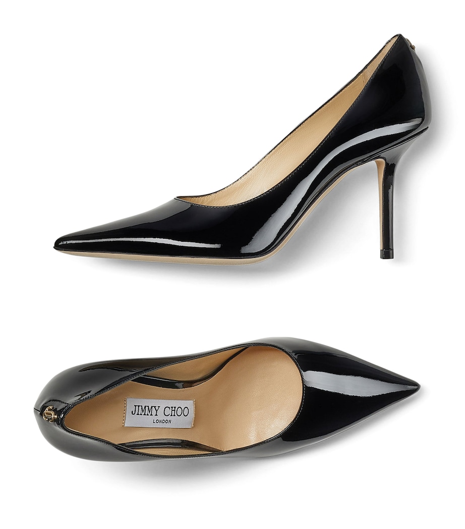 Love 85 Leather Pumps BLACK Image 3