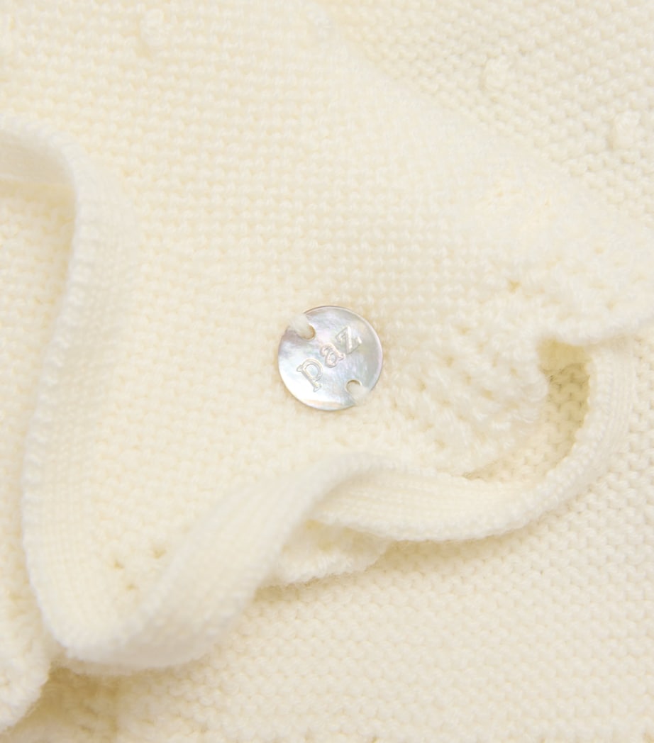 Cotton Knit Bonnet (0-24 Months) 60 H56 Image 3