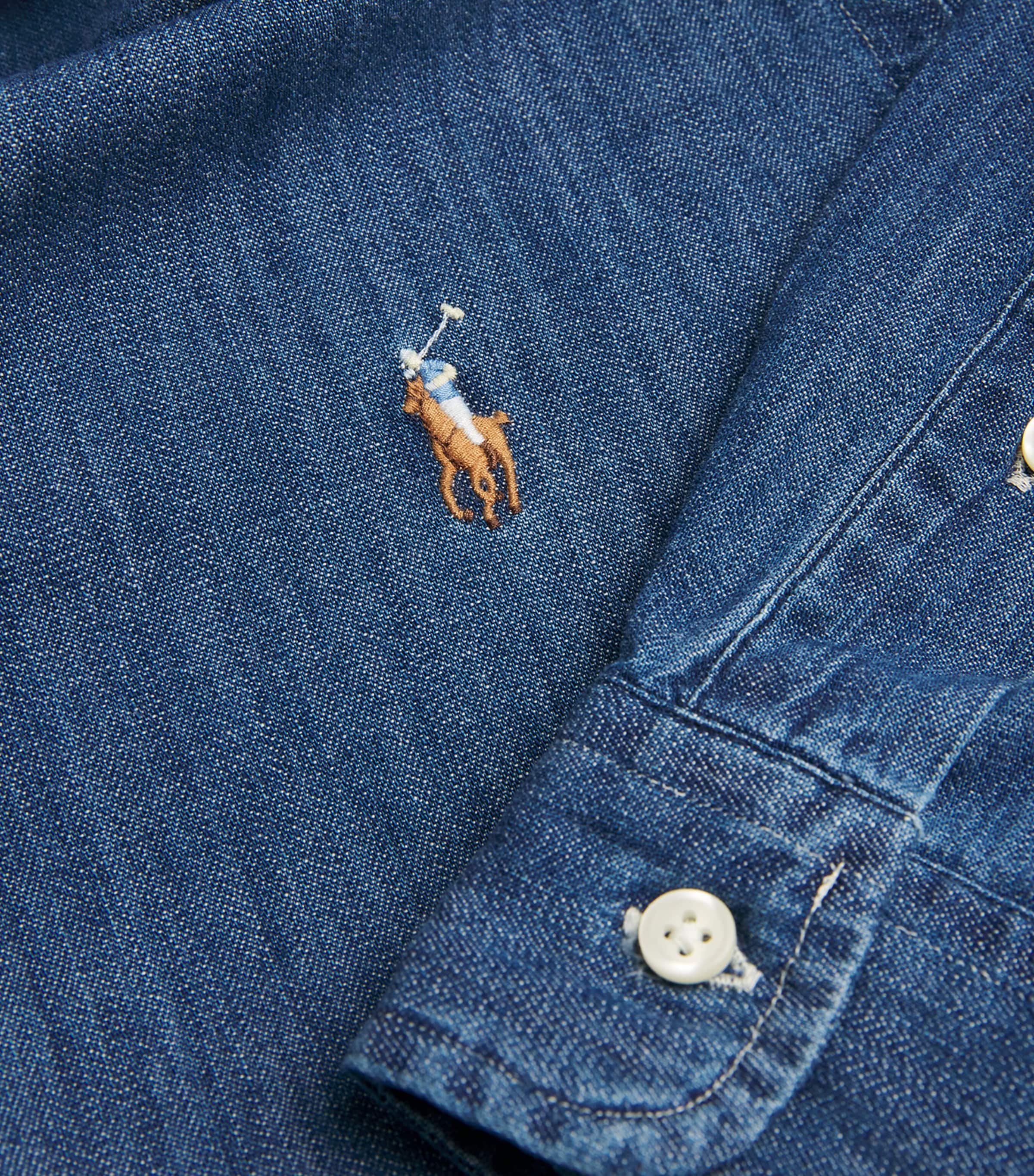 Polo Ralph Lauren Denim Oxford Shirt | Harrods HK