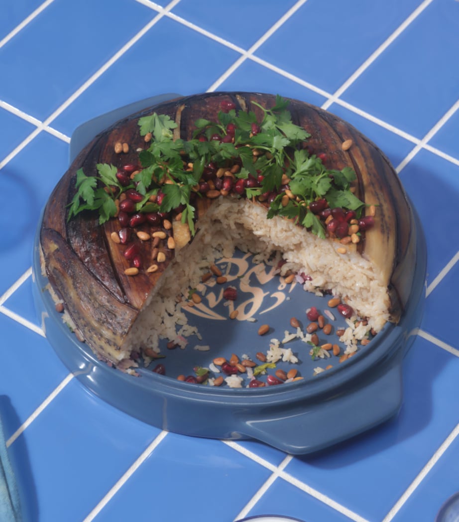 Stoneware Flipping Platter (32cm) BLUE SALT Image 2