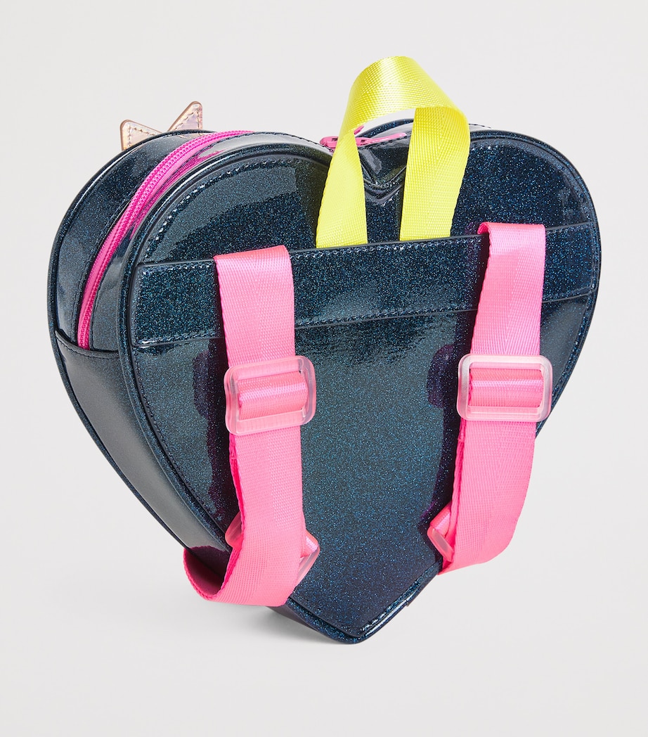 Heart-Shaped Shooting Star Backpack NAVY Image 2