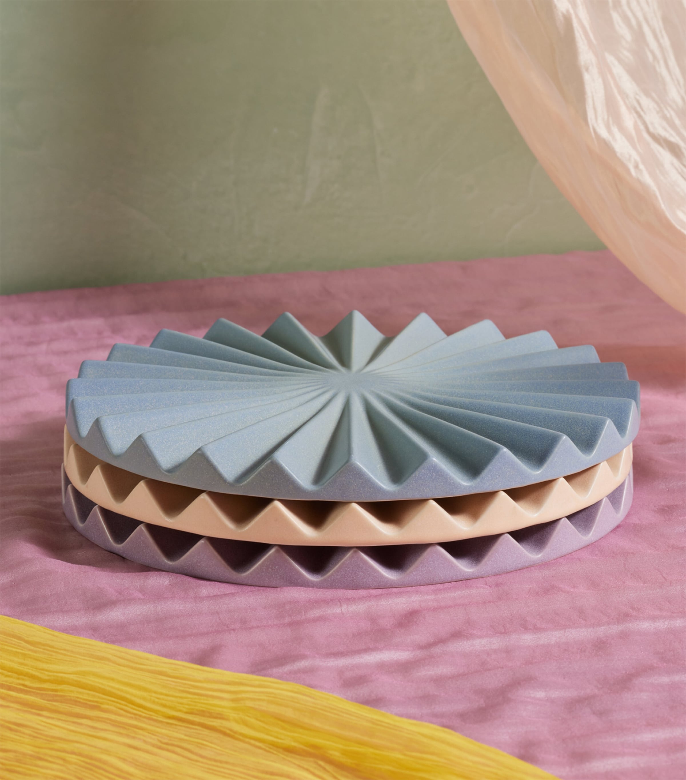 OUR PLACE Pleat Trivet (25.5cm) Blue Salt Image 2