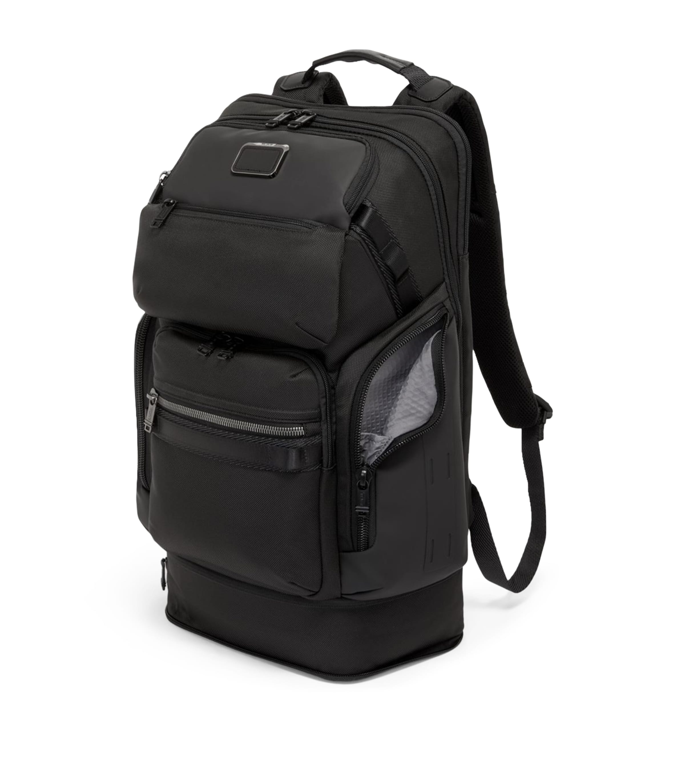 Ballistic Nylon Alpha Bravo Nomadic Backpack BLACK Image 5