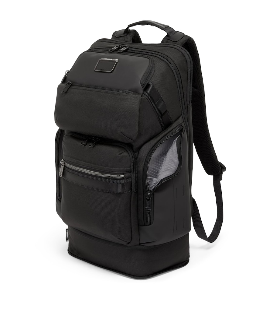 Ballistic Nylon Alpha Bravo Nomadic Backpack BLACK Image 5
