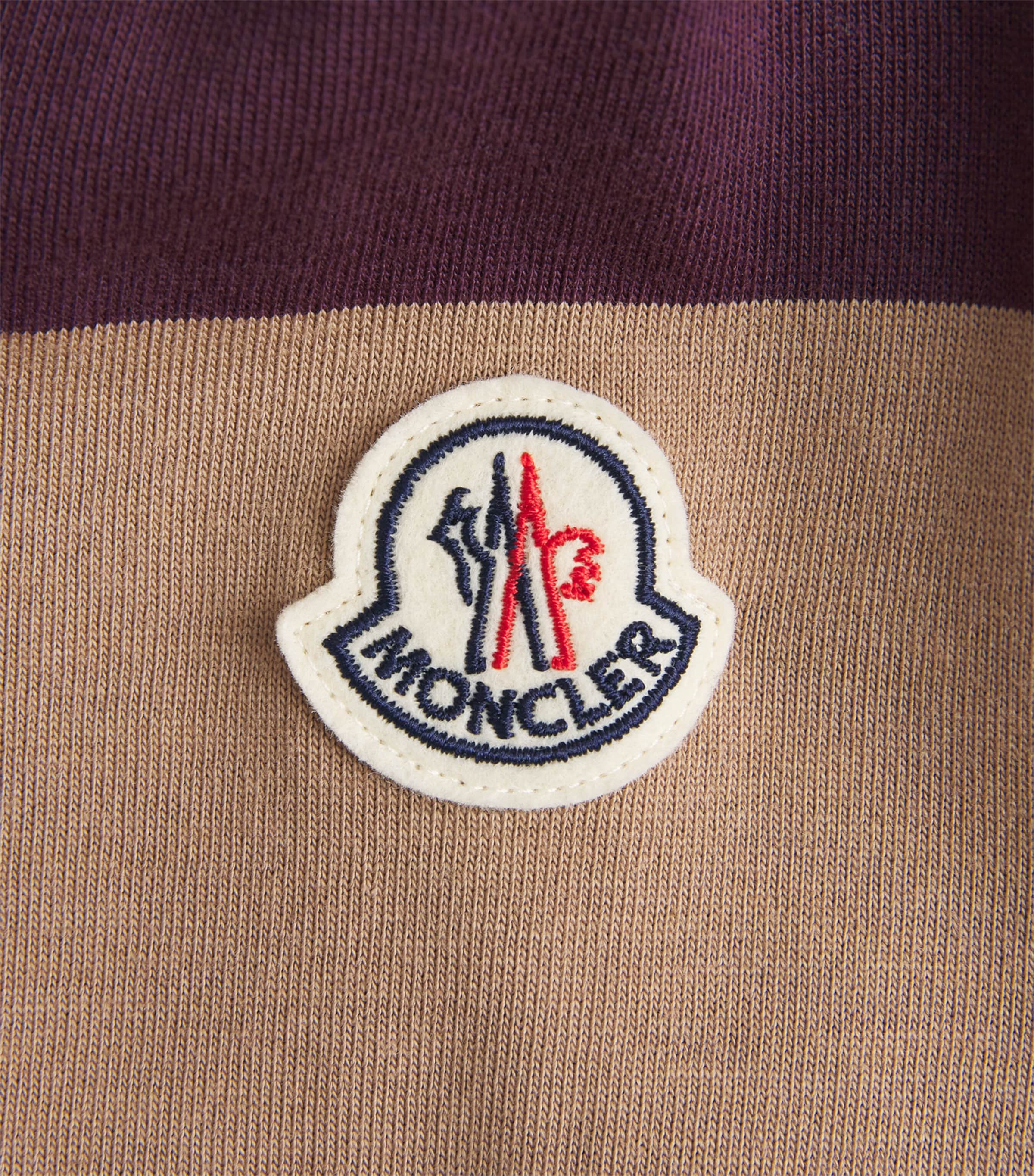 Moncler Mens Cotton Stripe Rugby Shirt Image 6