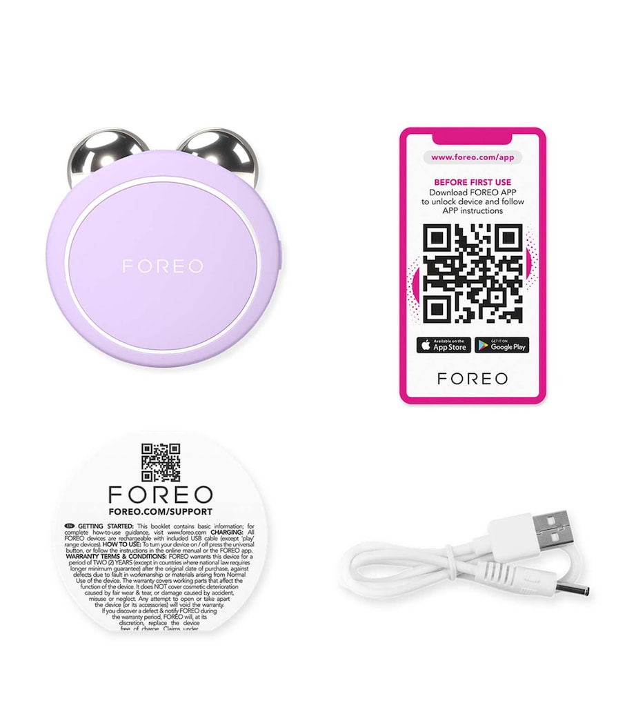 BEAR 2 Go Facial Toning Device LAVENDER Image 3