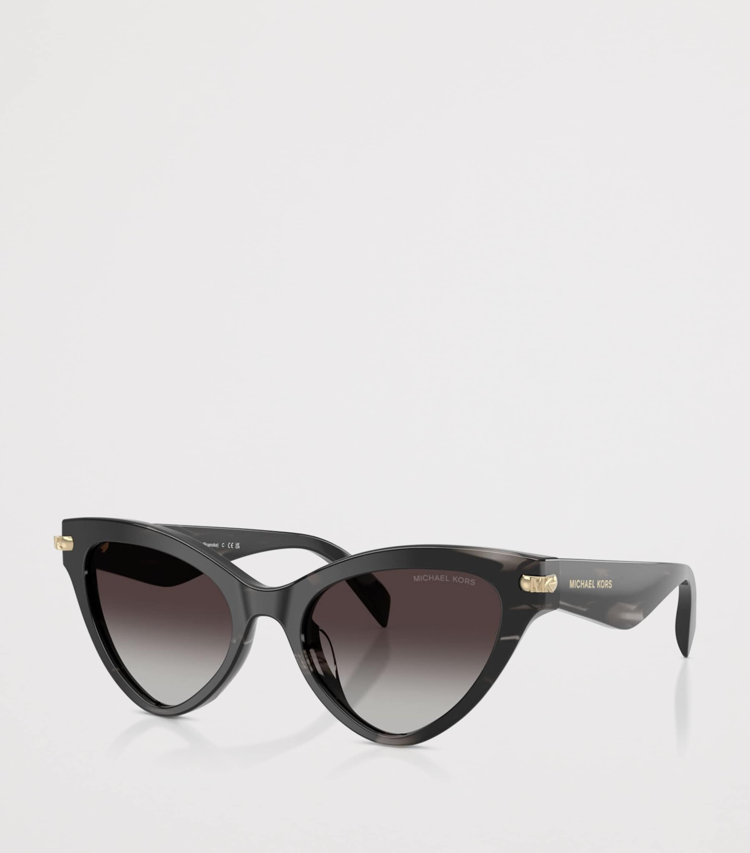 Michael Kors Roanoke Cat Eye Sunglasses Black Image 2