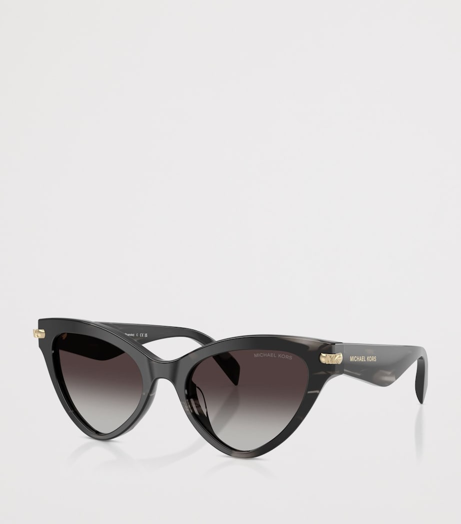 Michael Kors Roanoke Cat Eye Sunglasses Black Image 2