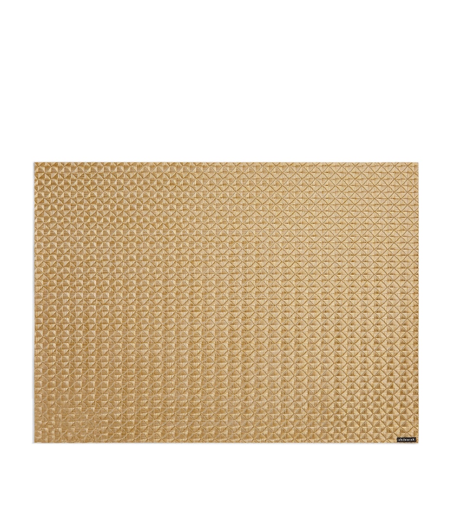 Origami Rectangular Placemat (36cm x 48cm) HONEY Image 1