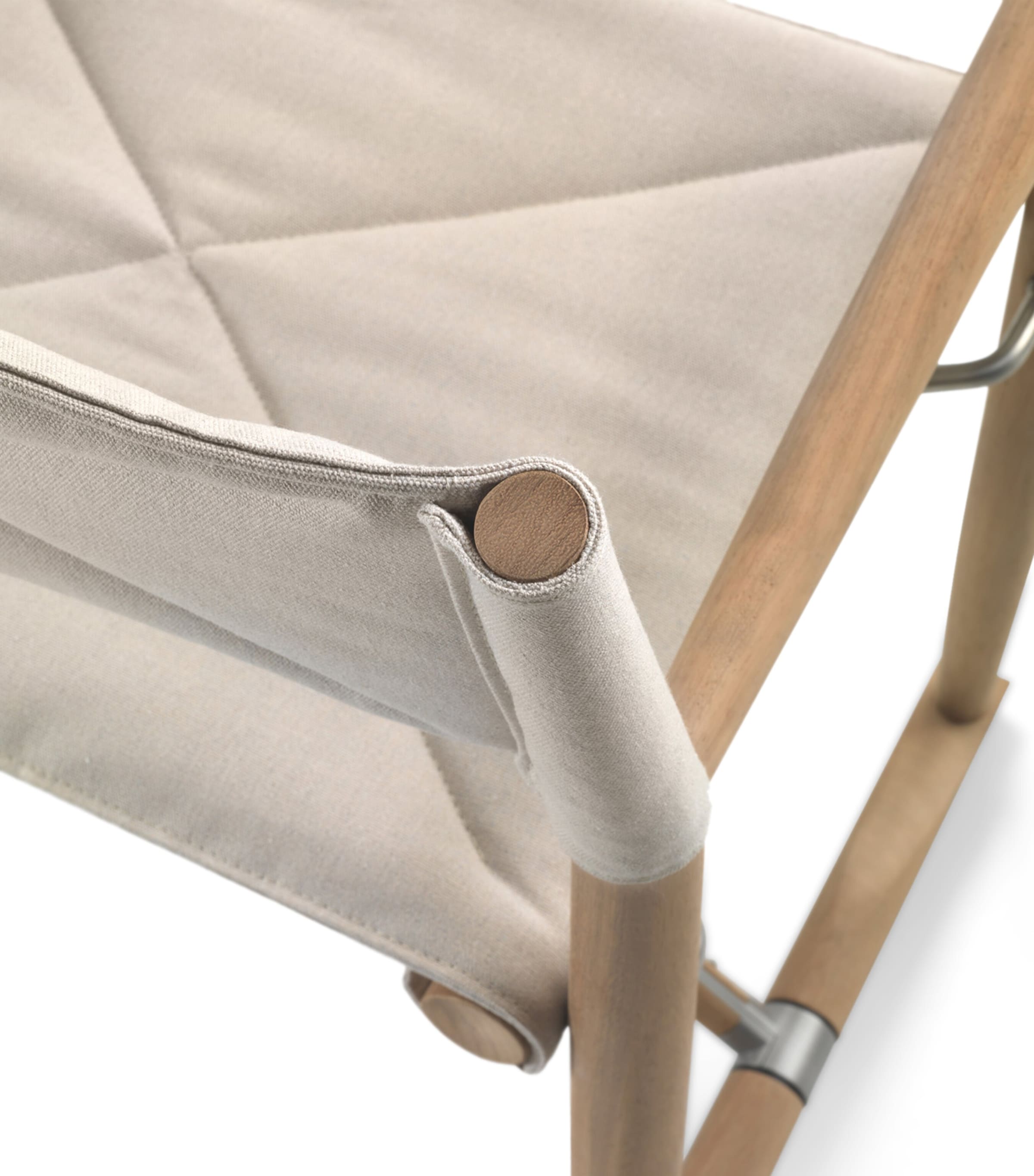 Iroko Luchino Outdoor Armchair WHITE Image 2