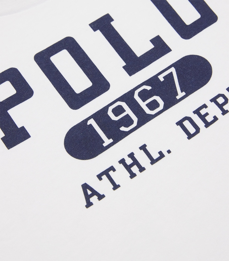 Cotton Logo Pyjama Set (8-10 Years) BFT FRENCH NAVY Image 4