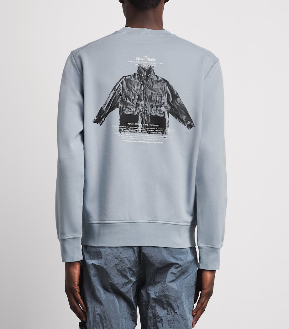 Stone Island Mens ARCHIVIO Logo Sweatshirt Image 5