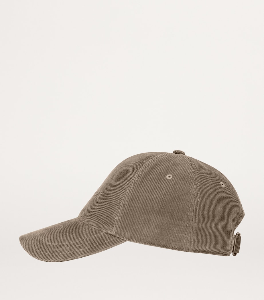 Corduroy Logo Baseball Cap 2980 Image 2