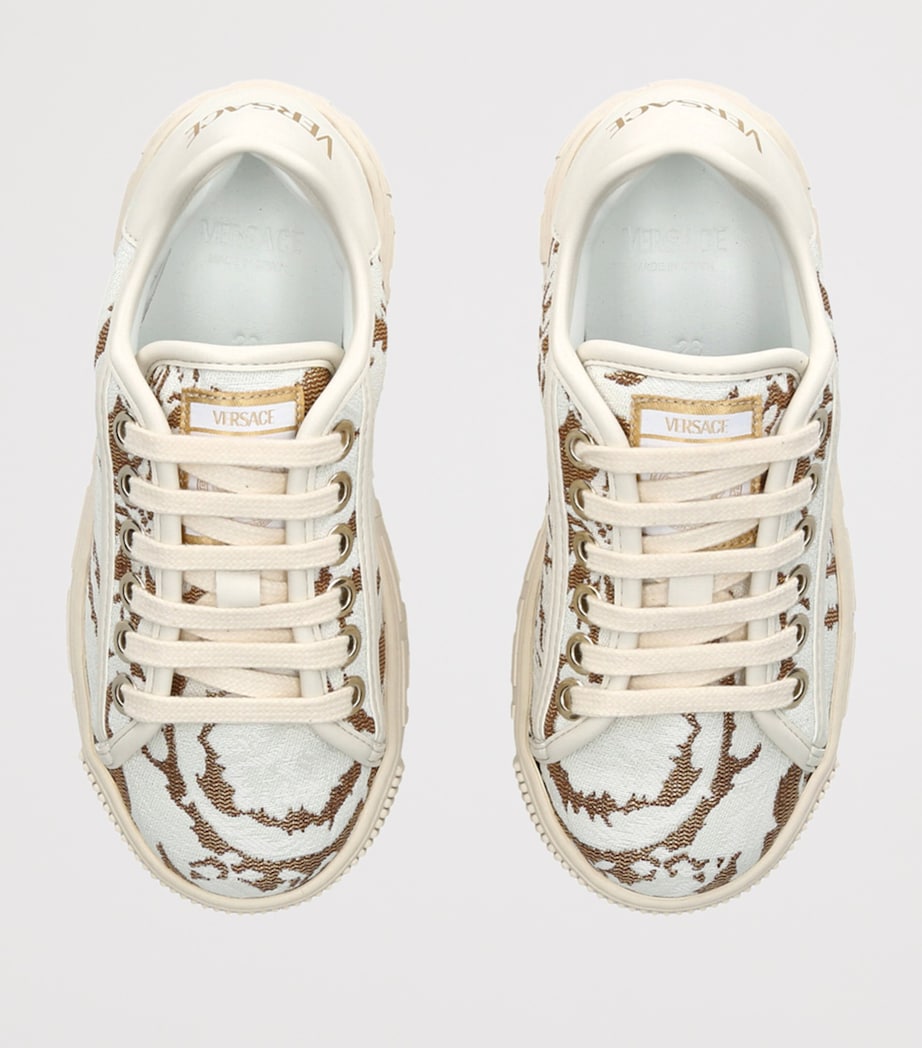 Jacquard Barocco Sneakers WHITE/COMB Image 4