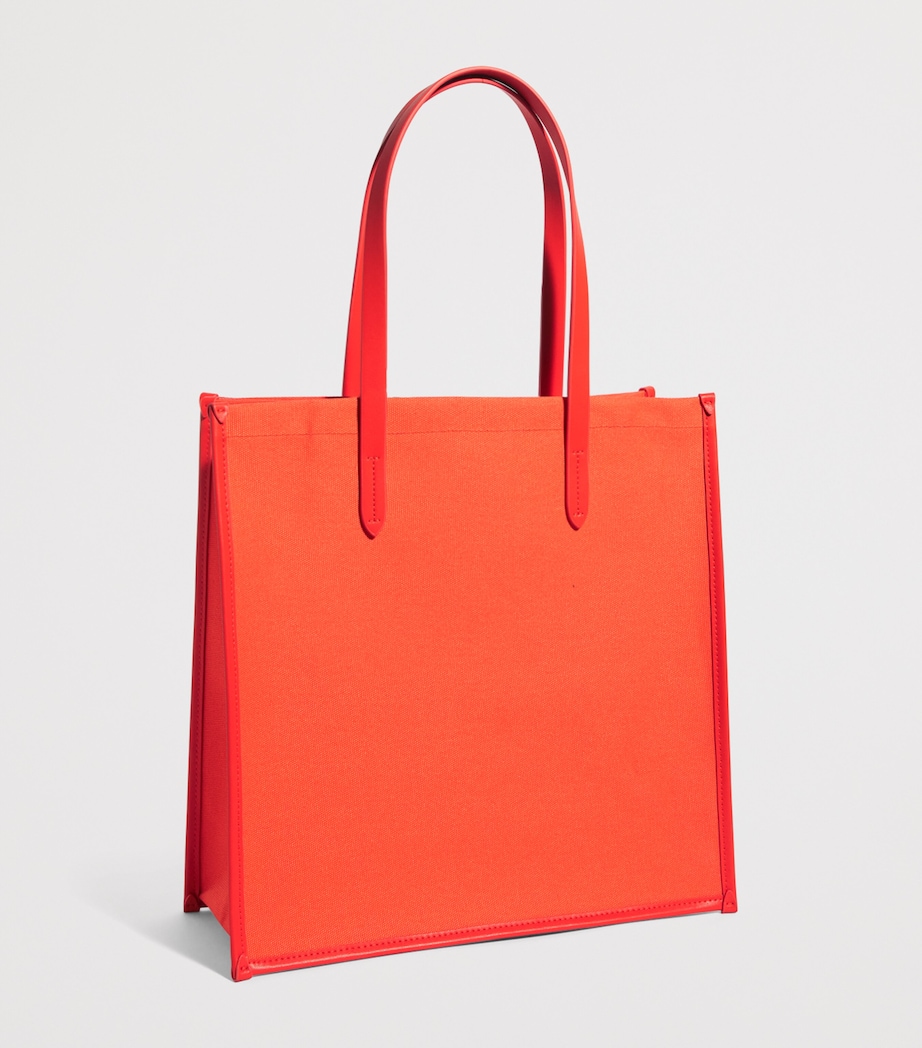 Cotton Jam Condiments Shopper Bag RED Image 3