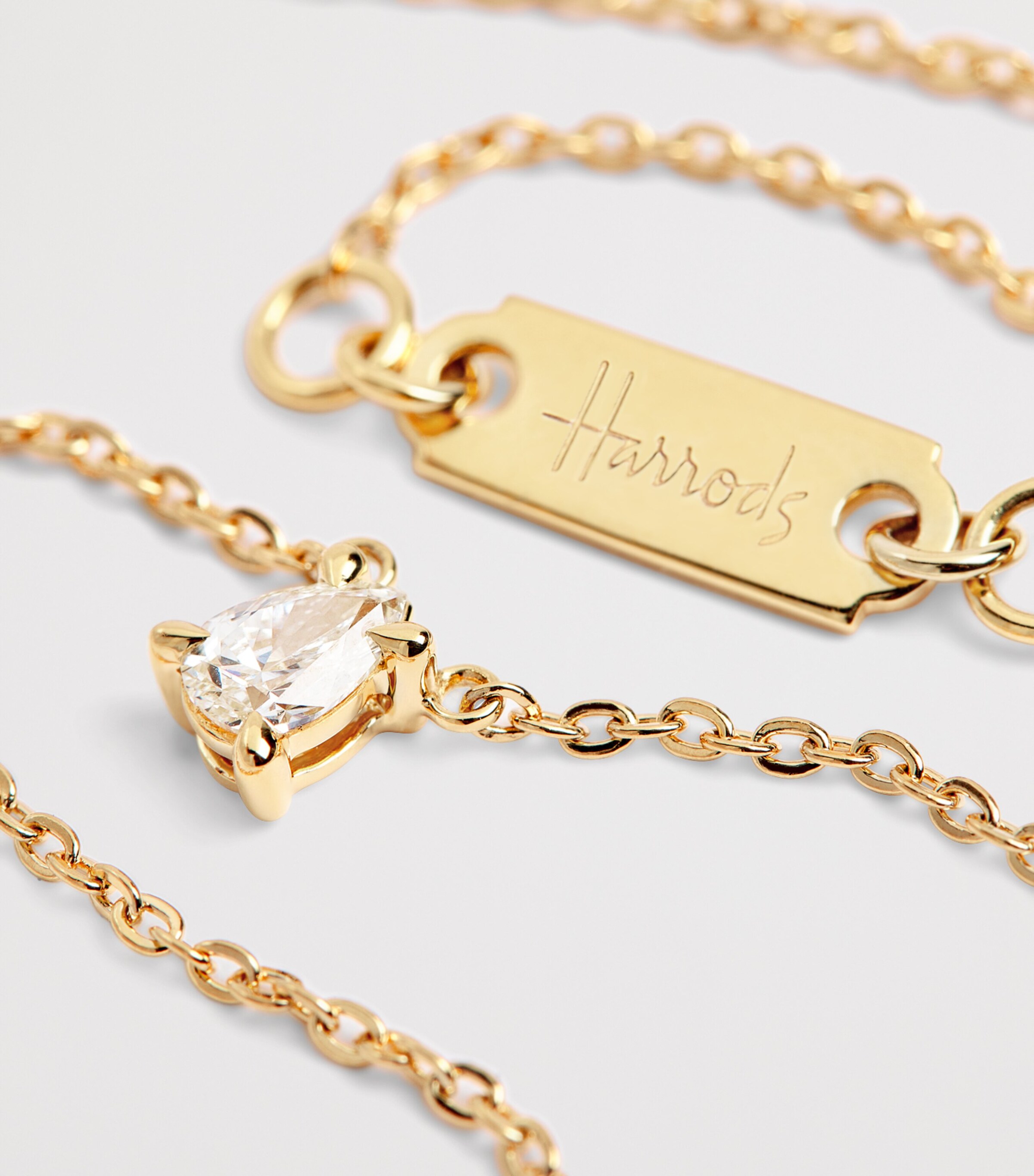 Yellow Gold and Diamond Pendant Necklace (0.25ct) YELLOW GOLD Image 5