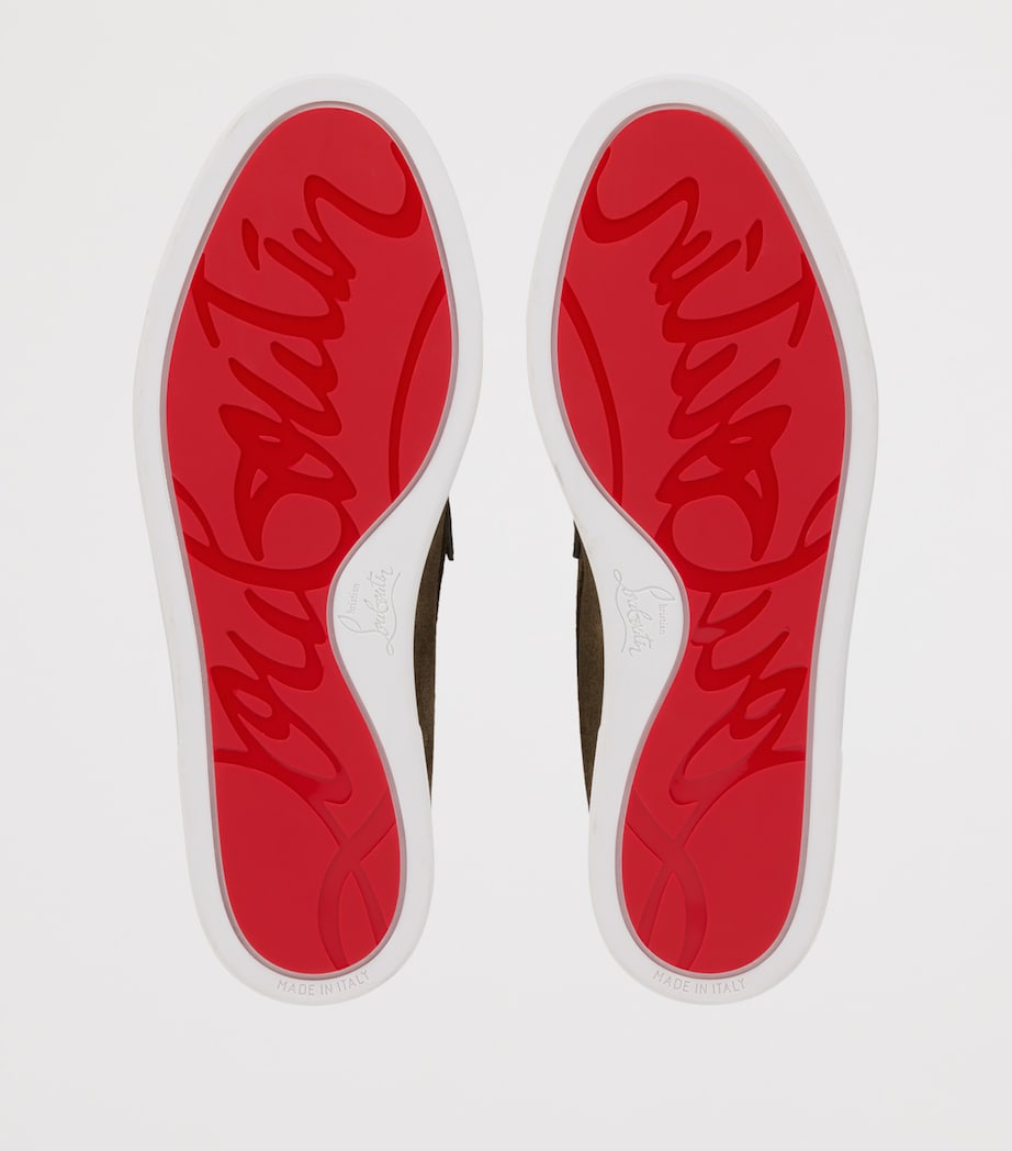 Christian Louboutin Neoclboat Suede Boat Shoes Image 5