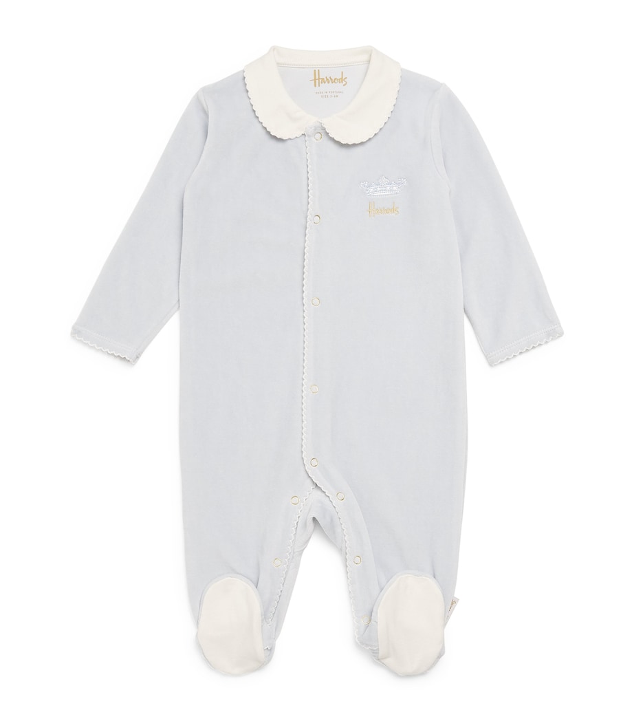 Crown Velour All-In-One BLUE Image 1