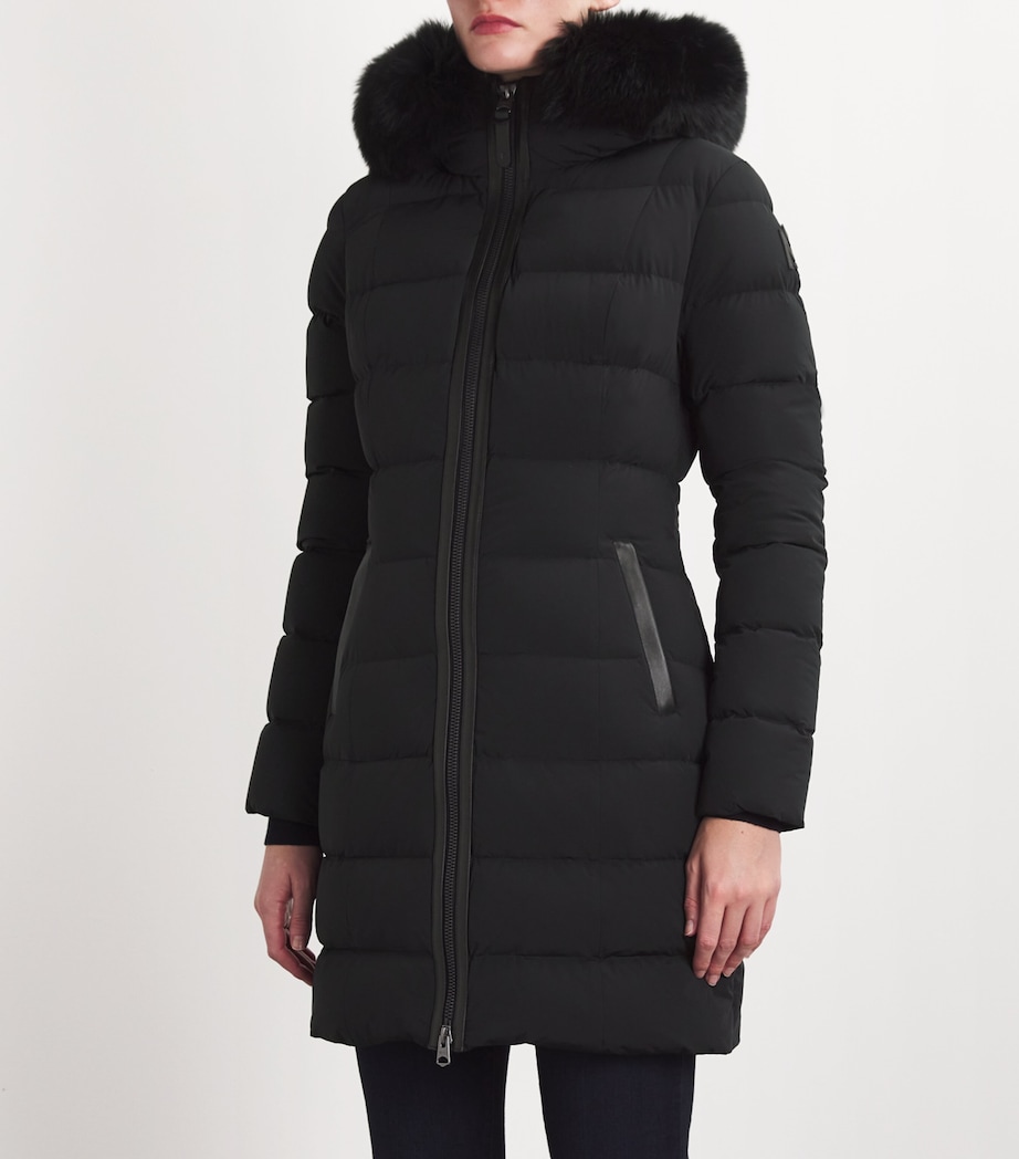 Down-Filled Calla Coat BLACK C0001 Image 3