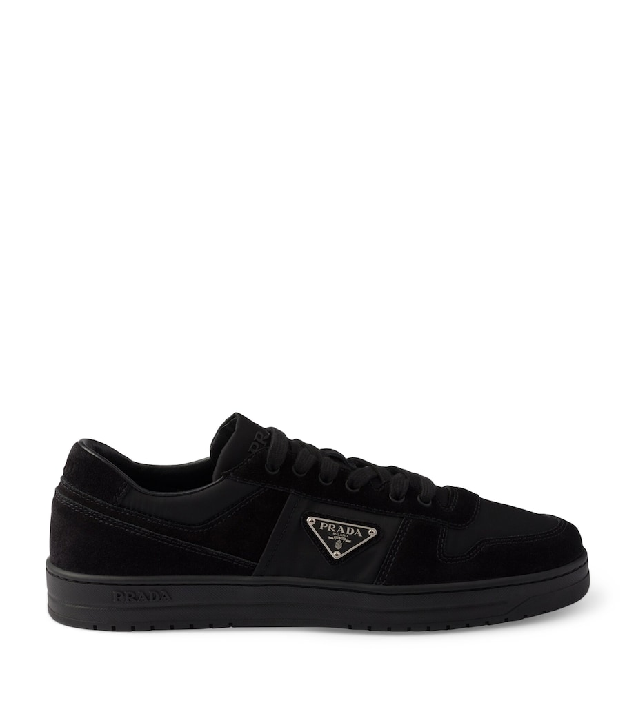 Suede and Re-Nylon Downtown Sneakers F0002 Image 1
