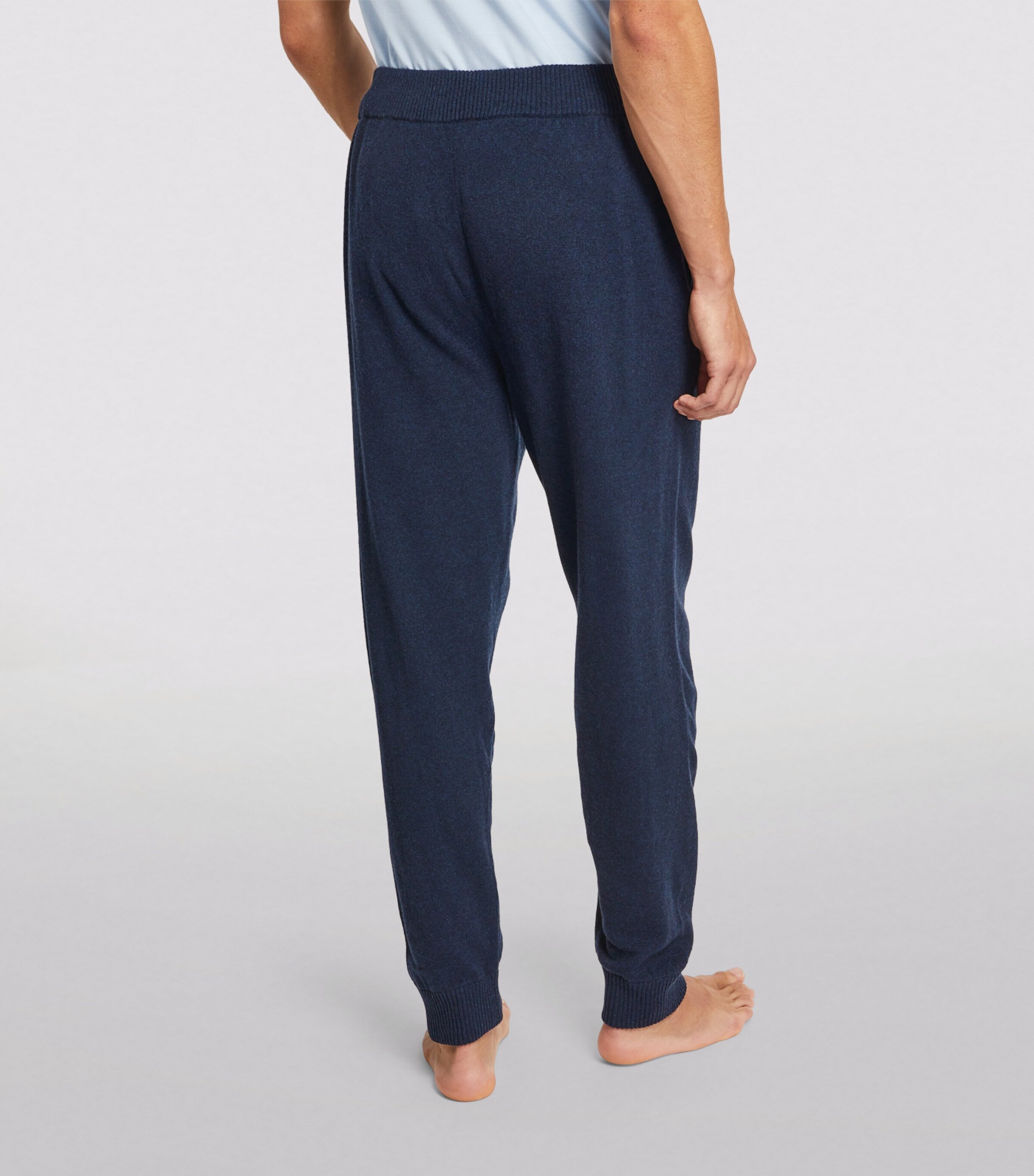 Cashmere Sweatpants NAV-BLUE Image 4