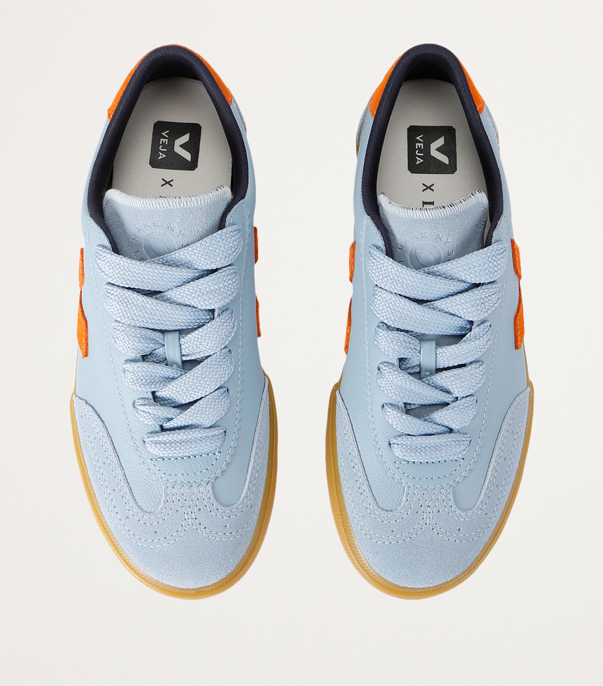 Veja Suede Volley Sneakers Blue Other Image 4