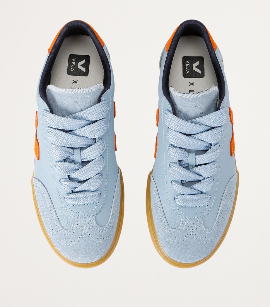 Veja Suede Volley Sneakers Blue Other Image 4