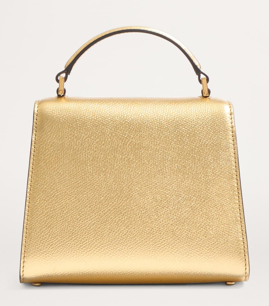 Valentino Garavani Mini Calf Leather VSLING Top-Handle Bag Image 2