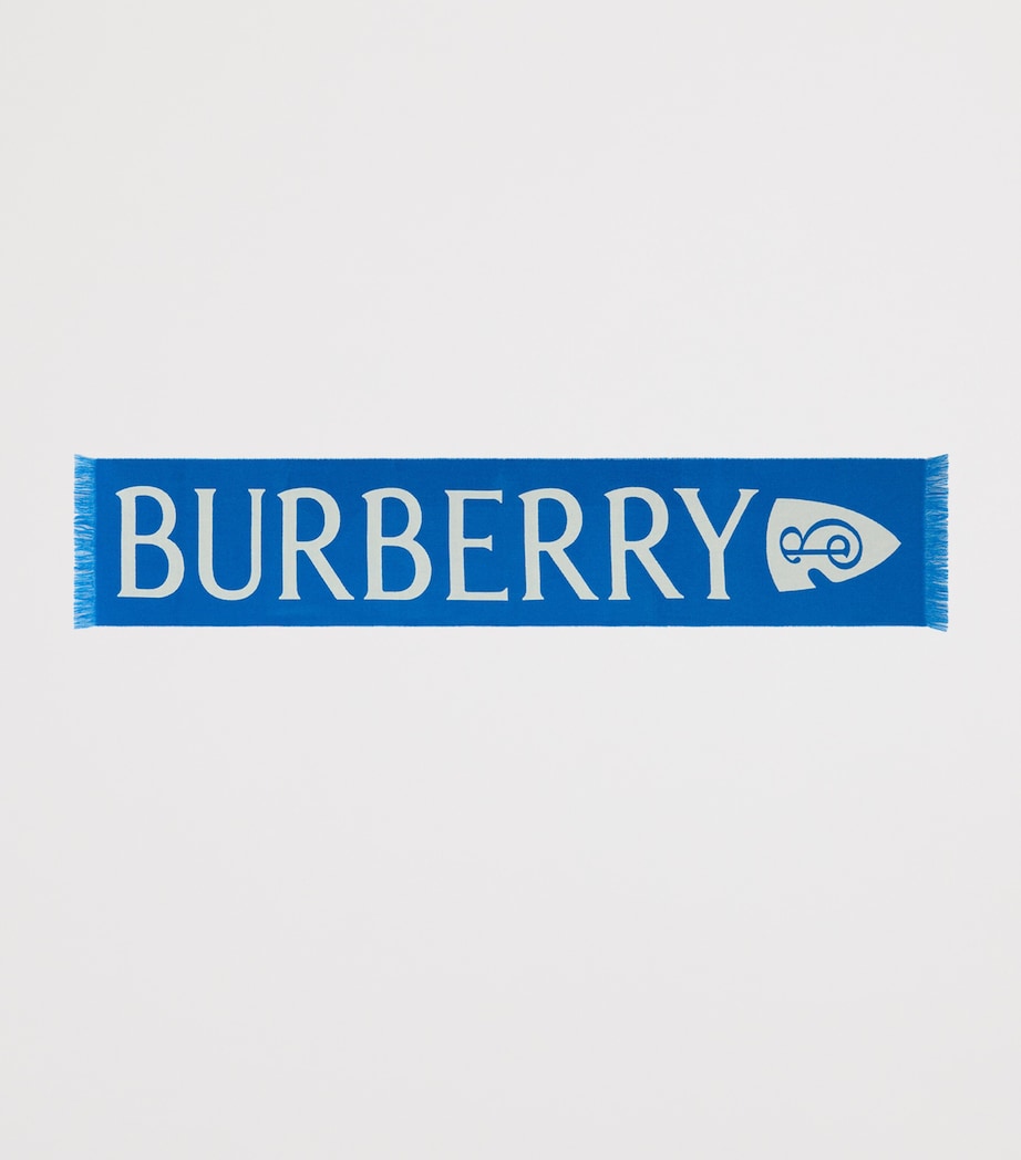 Wool Logo Scarf KNIGHT Image 2