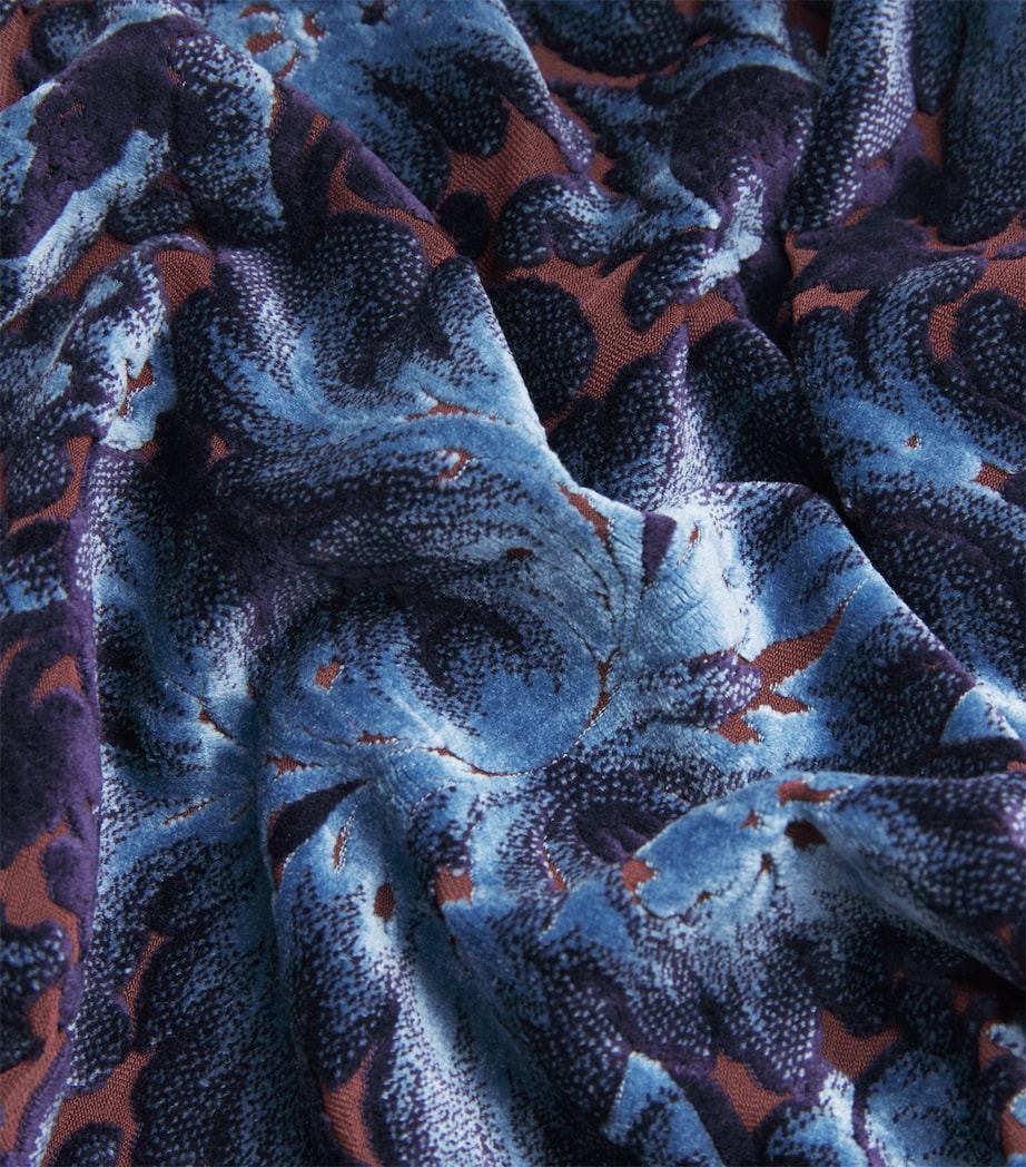 Velvet Baroque Midi Dress S9883 Image 5