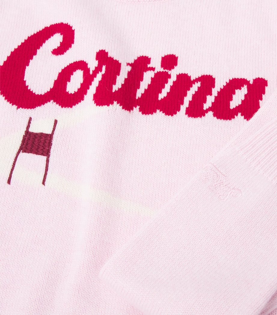 Wool-Blend Cortina Sweater (4-14 Years) 02248ICRTNASKIRACE21 Image 3