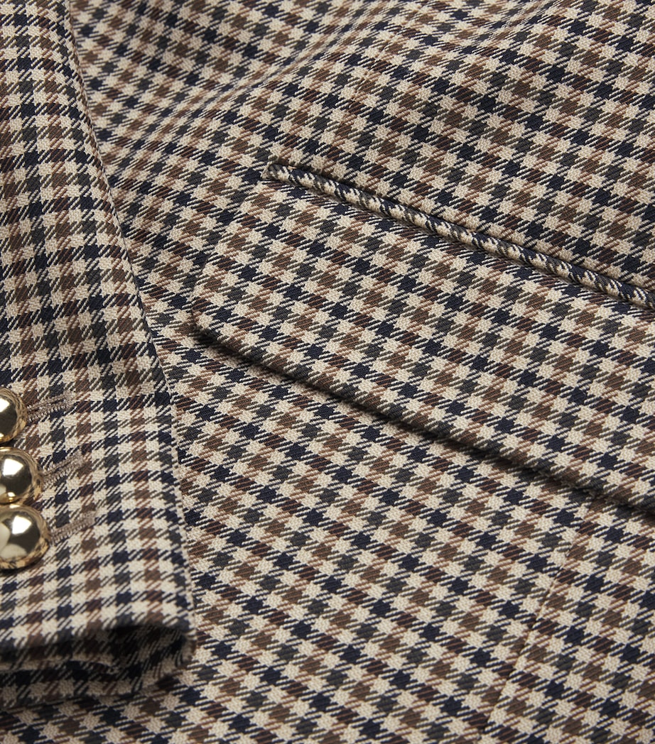 The Houndstooth Blazer NAVY MULTI Image 5