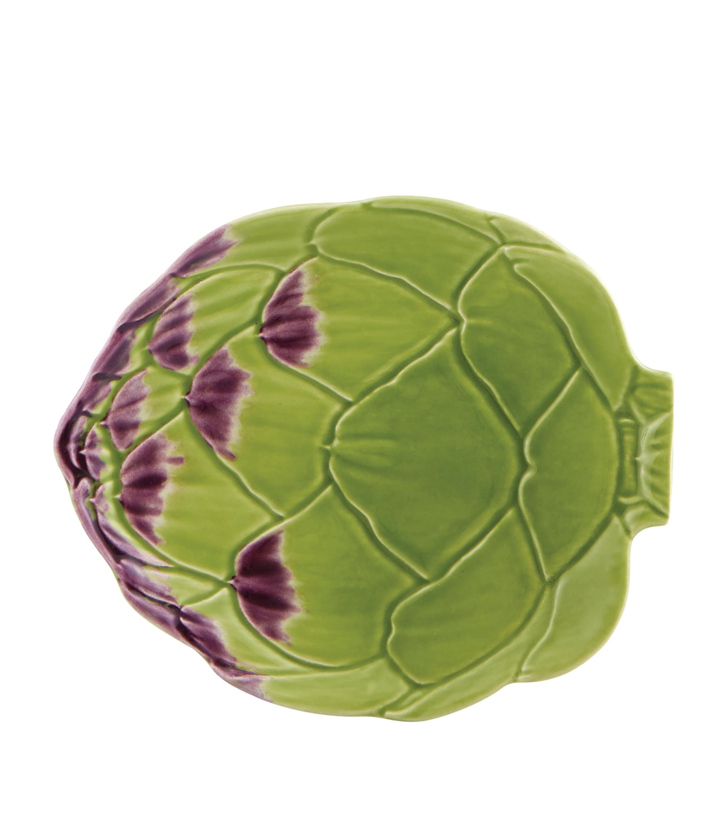 Bordallo Pinheiro Artichoke Bread Plate In Green