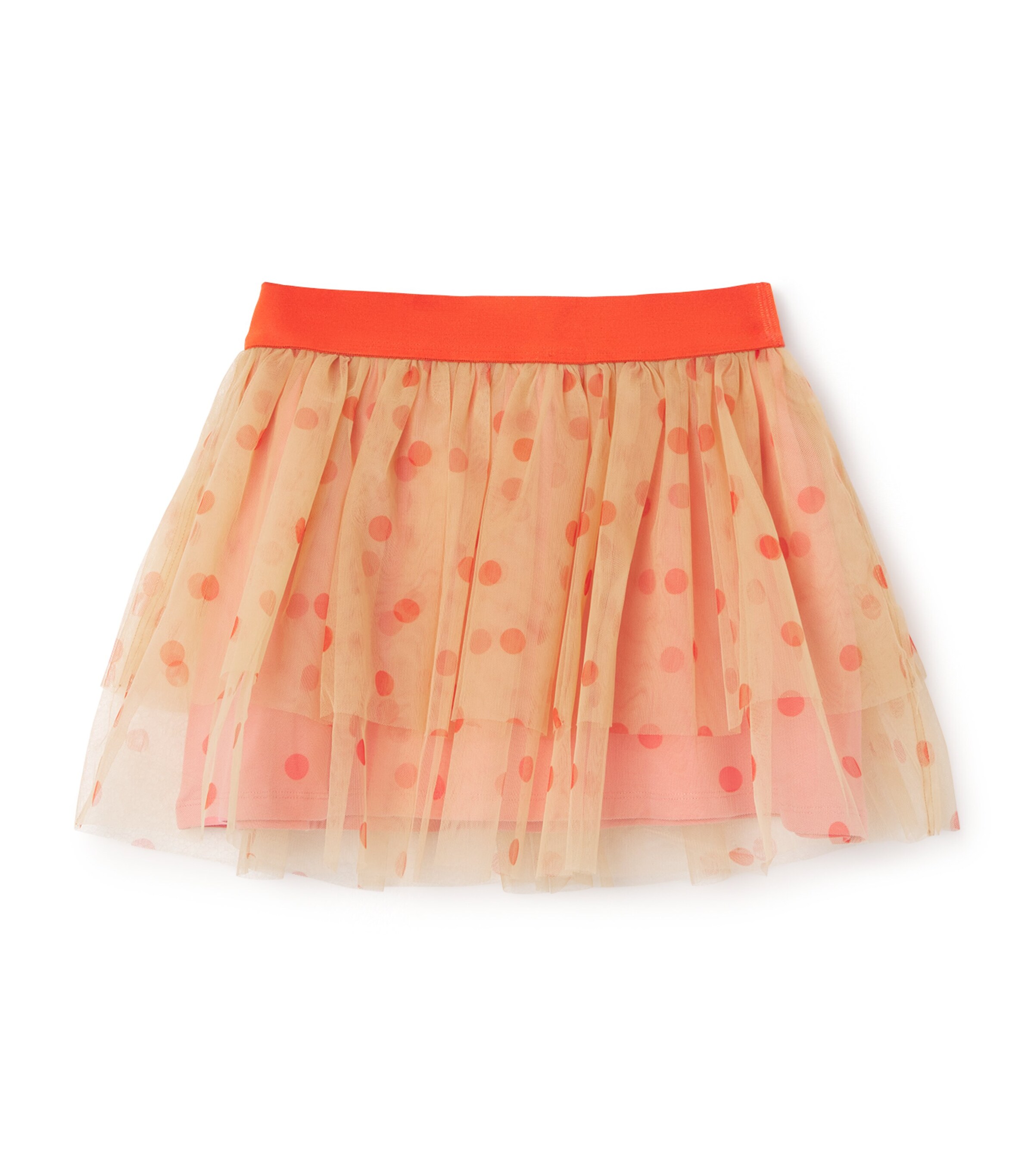 Mini Rodini Dotted Tulle Skirt (3-11 Years) Pink Image 1