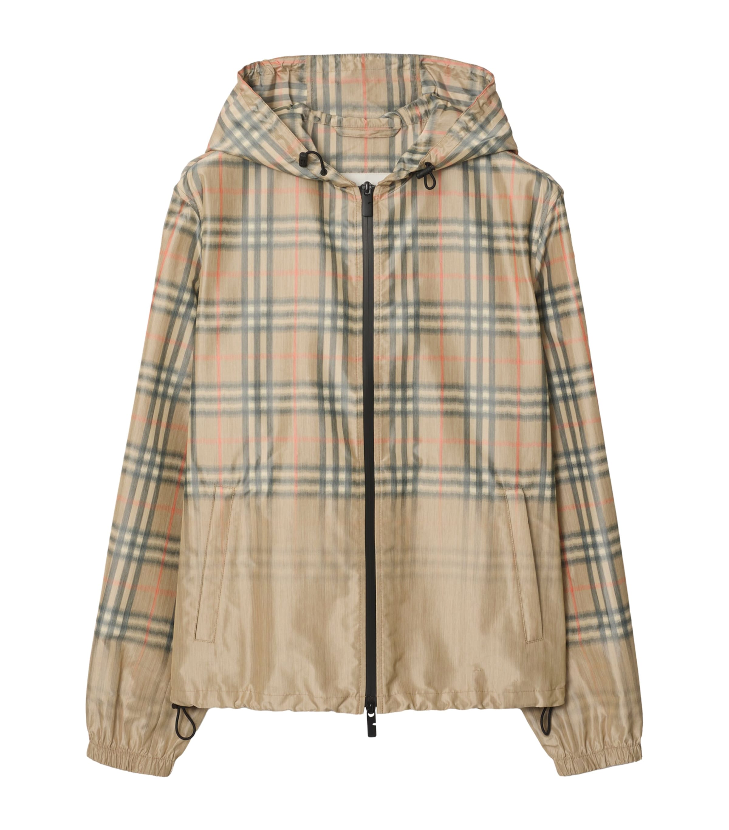 Gradient Check Jacket SAND IP CHECK Image 1