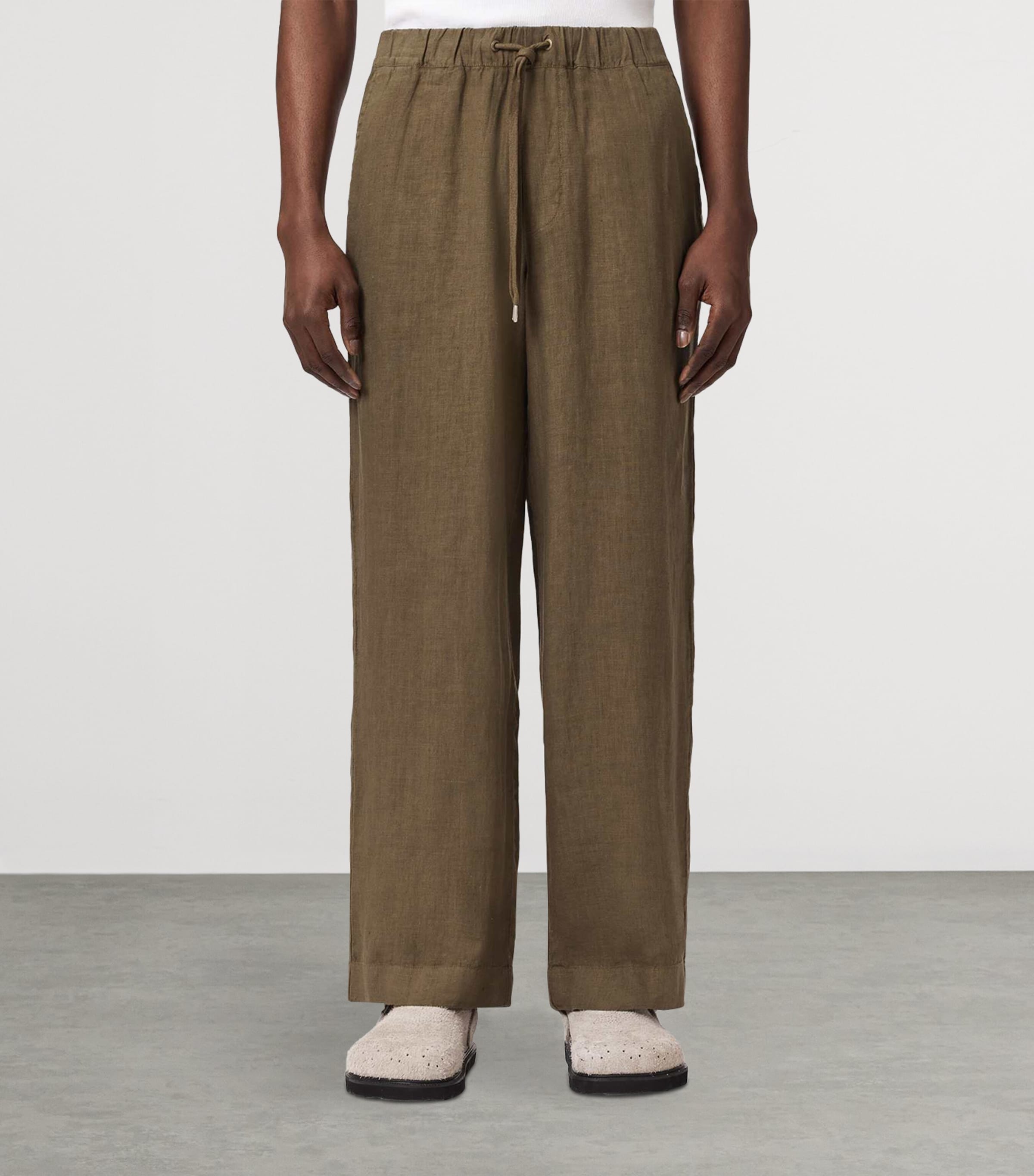 Sharp Straight Trousers TRAVERSE BROWN Image 3