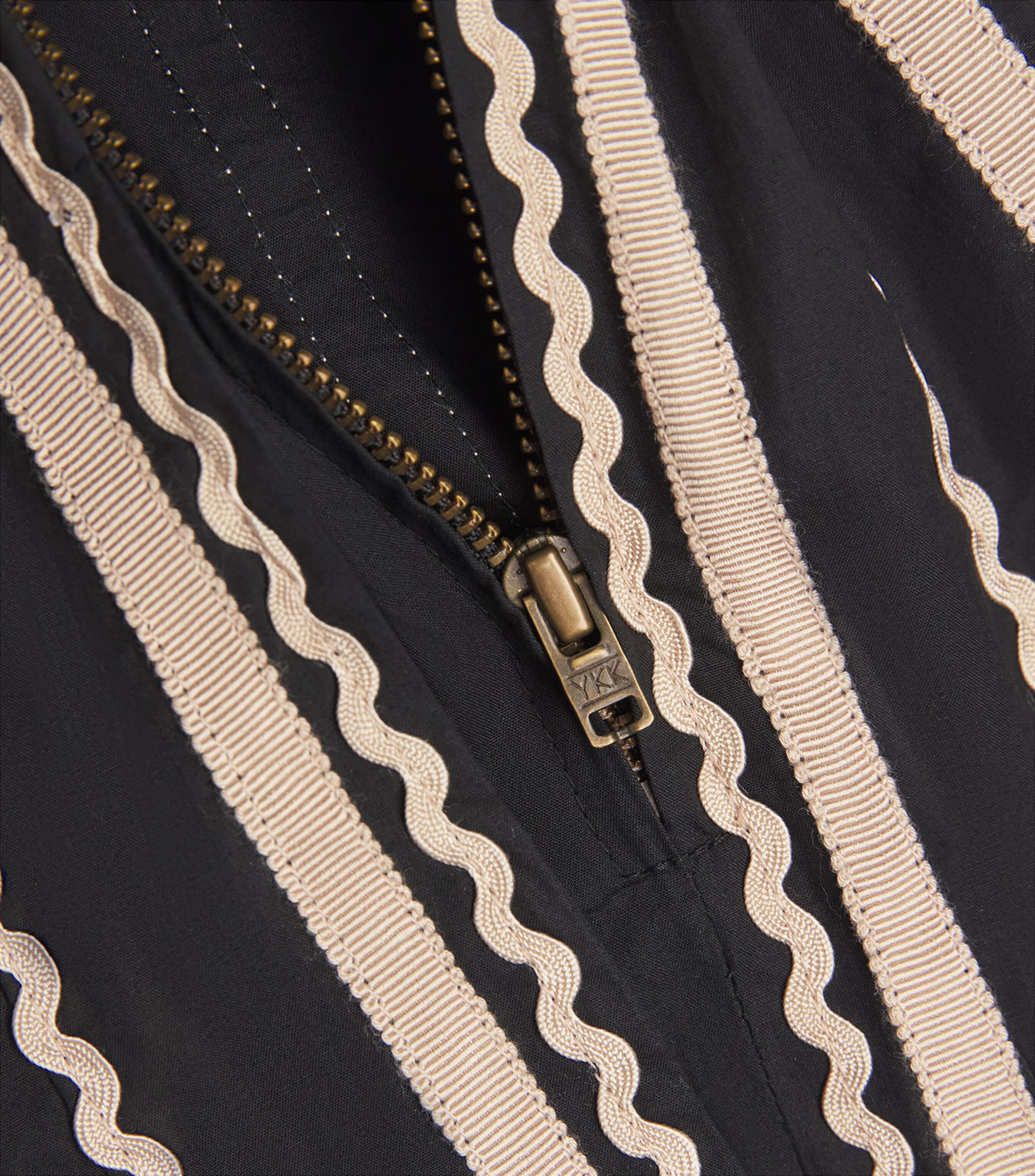 Cotton Palermo Midi Dress NOIR Image 5