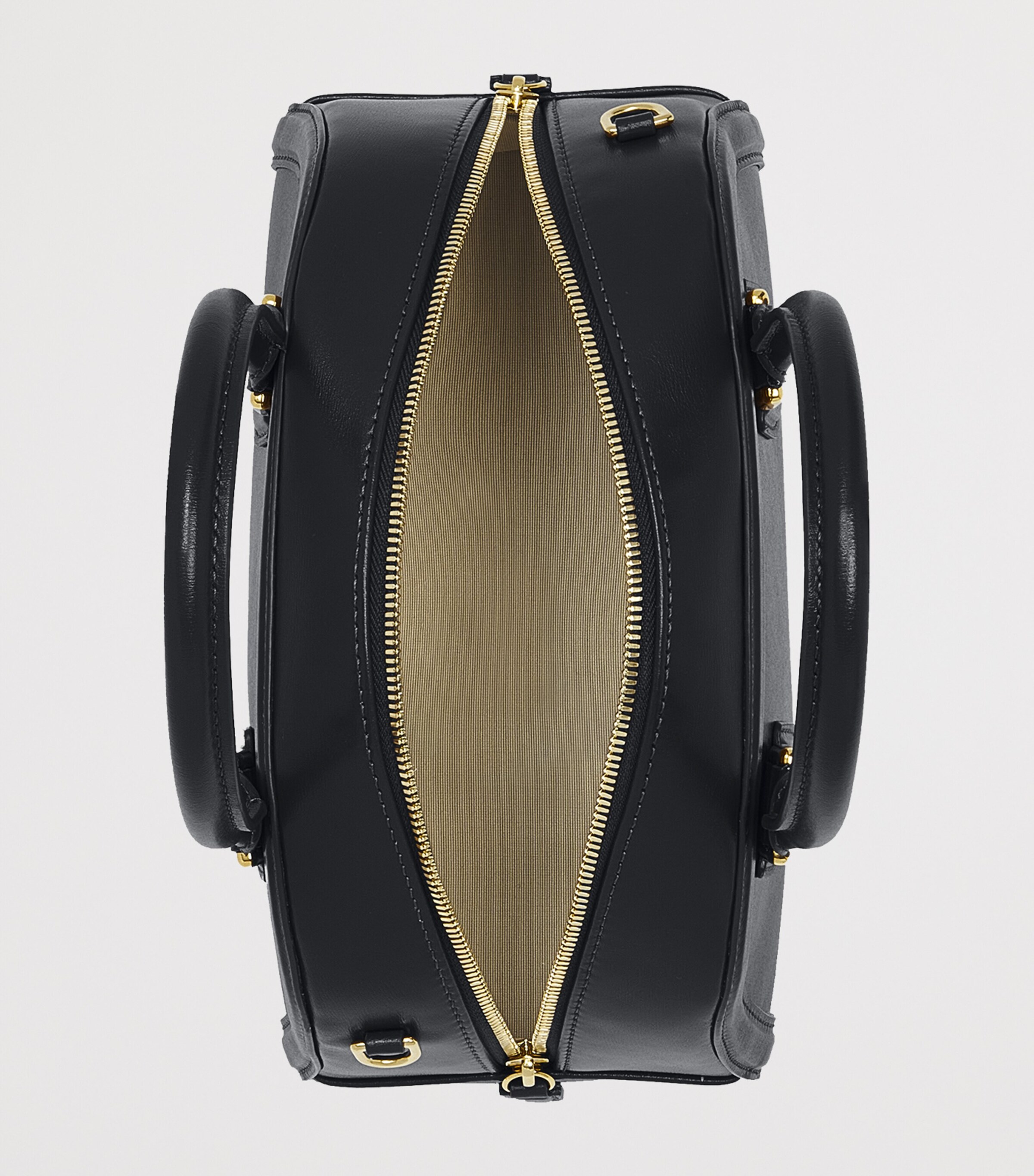 McQueen Small Leather Birdee Boston Cross-Body Bag Image 5
