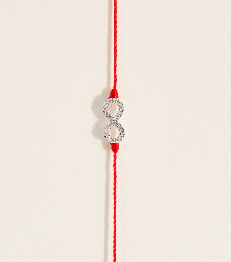 Redline White Gold and Diamond Elyseum Bracelet Red Image 4