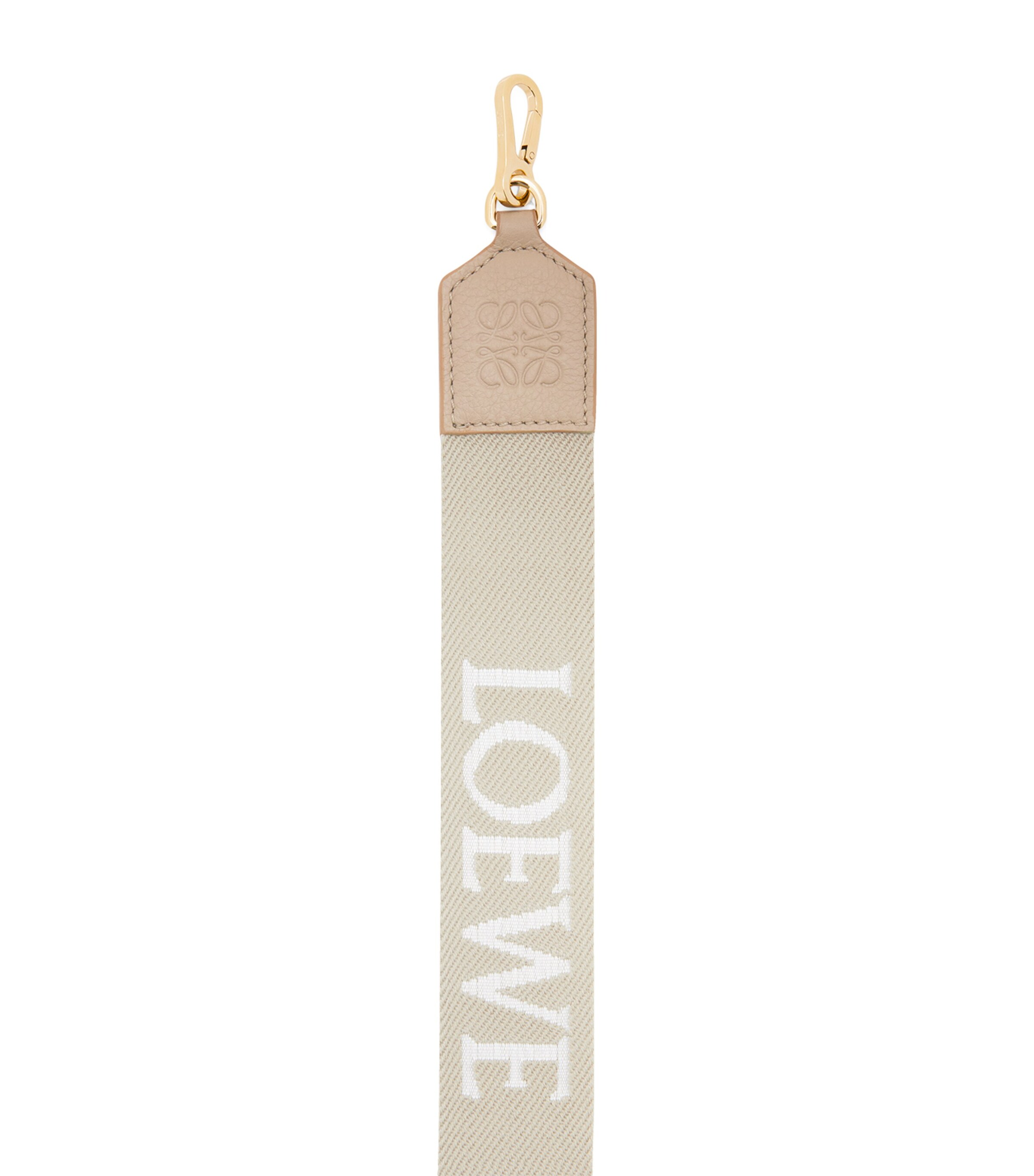 LOEWE Anagram Logo Bag Strap Ecru/natural Image 2