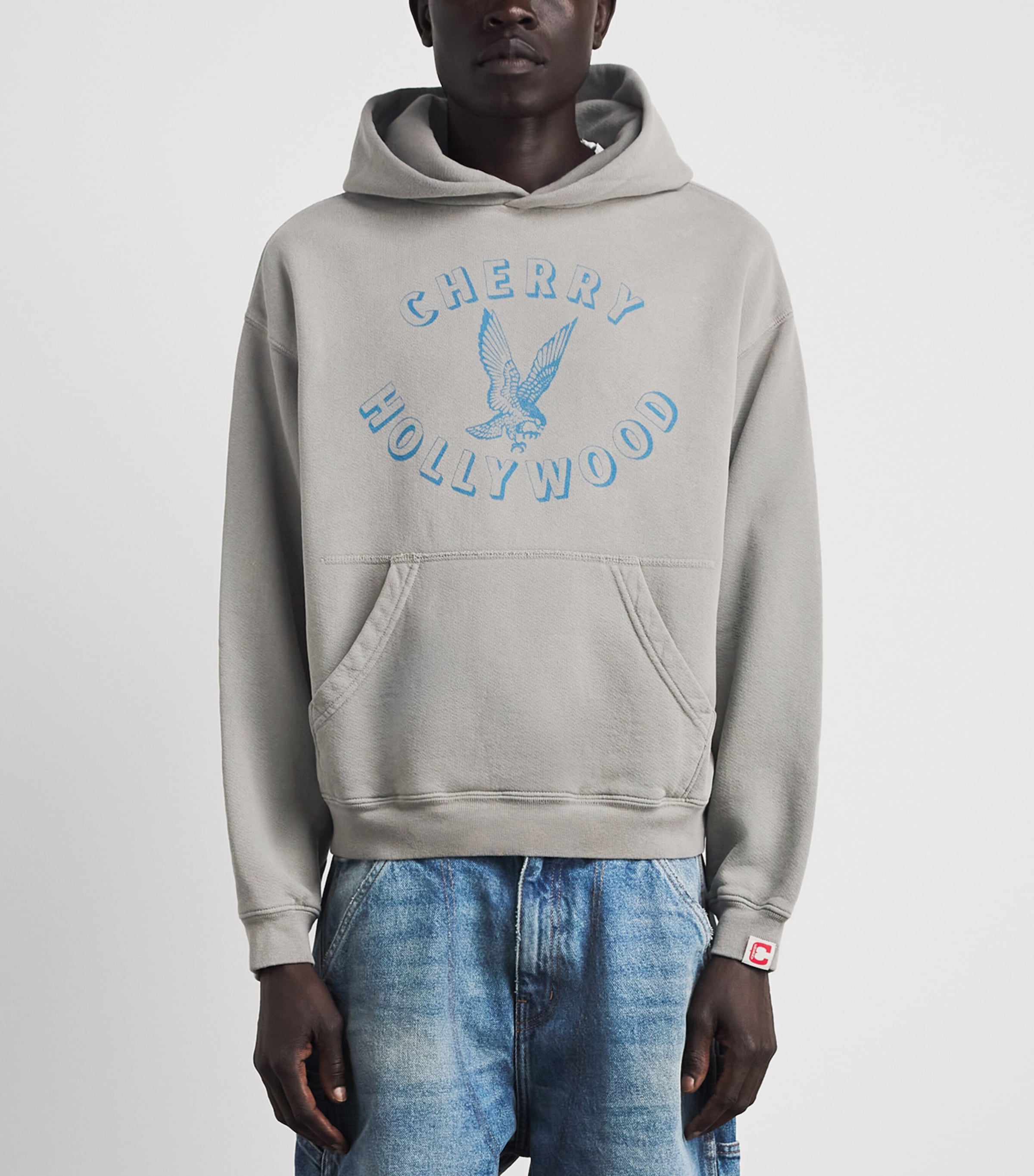 Cherry Los Angeles Mens Hollywood Hoodie Smoke Image 4