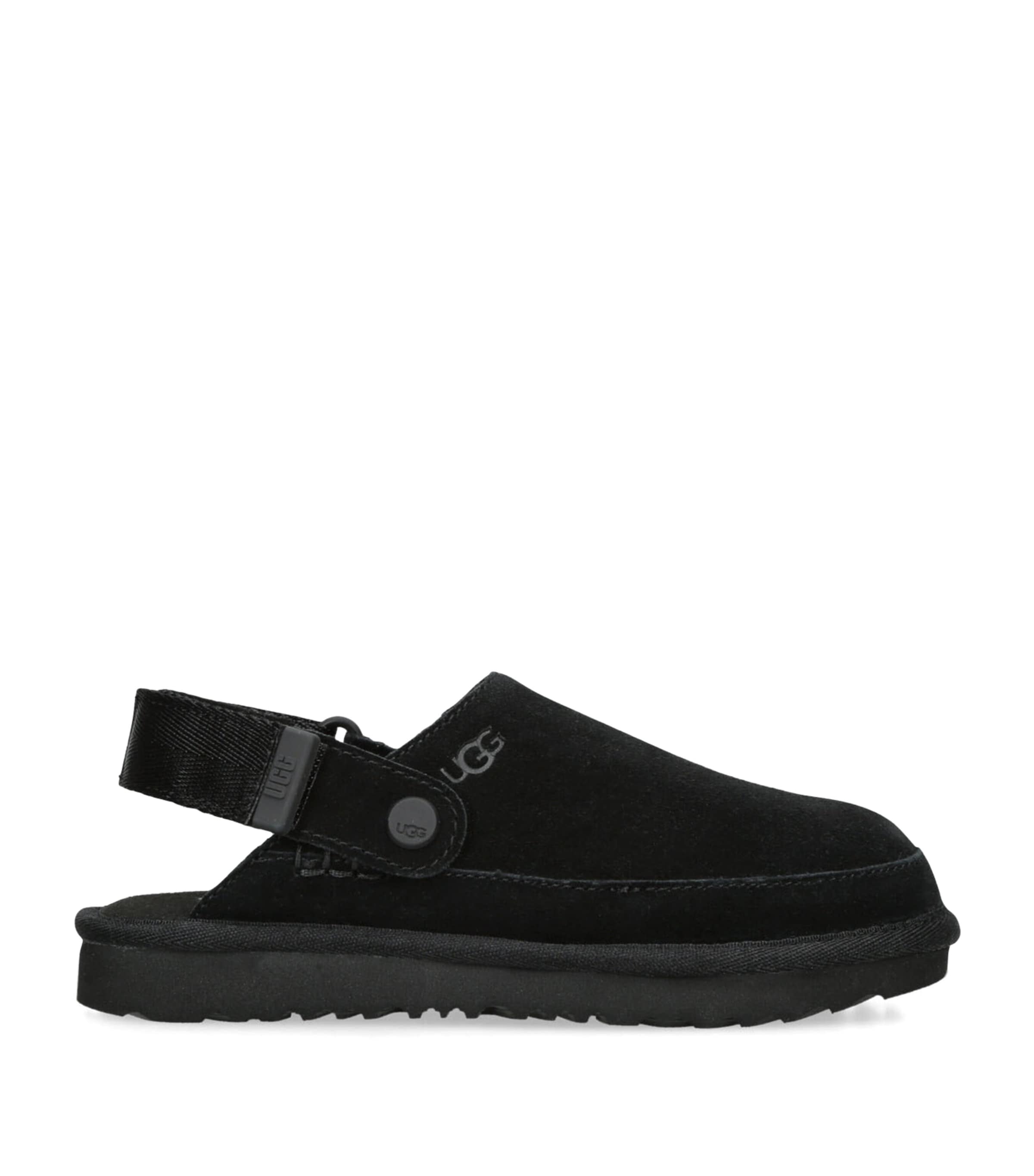 Ugg Girls   Golden Star Clogs In Black
