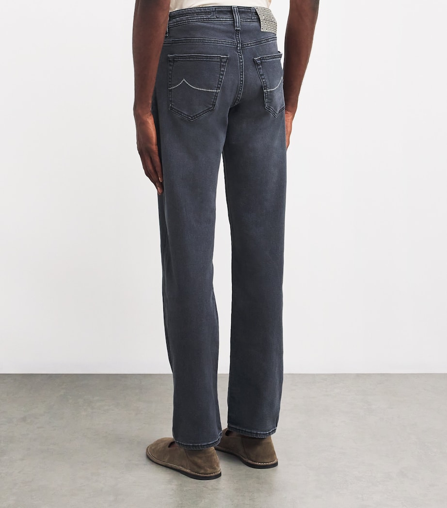 JACOB COHËN Mens Bard Slim Jeans Image 4