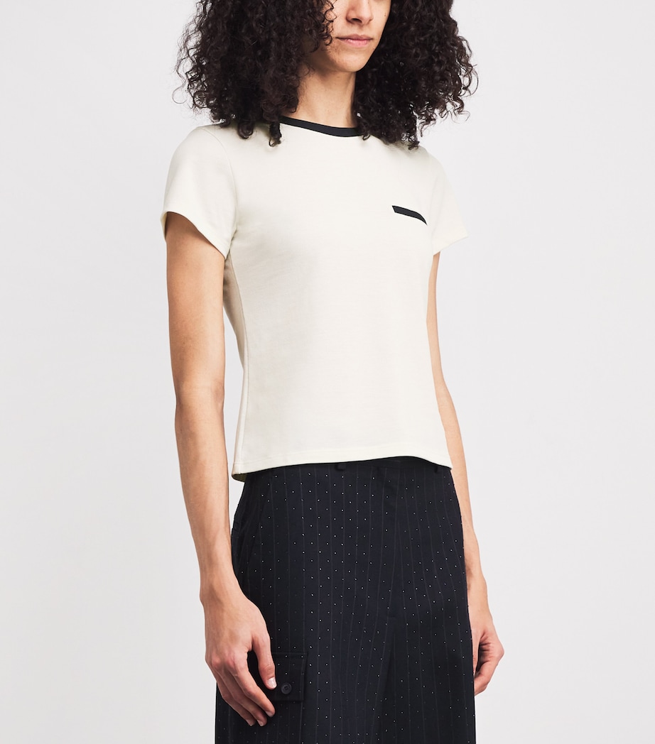 Pique Baby T-Shirt CREAM MULTI Image 3