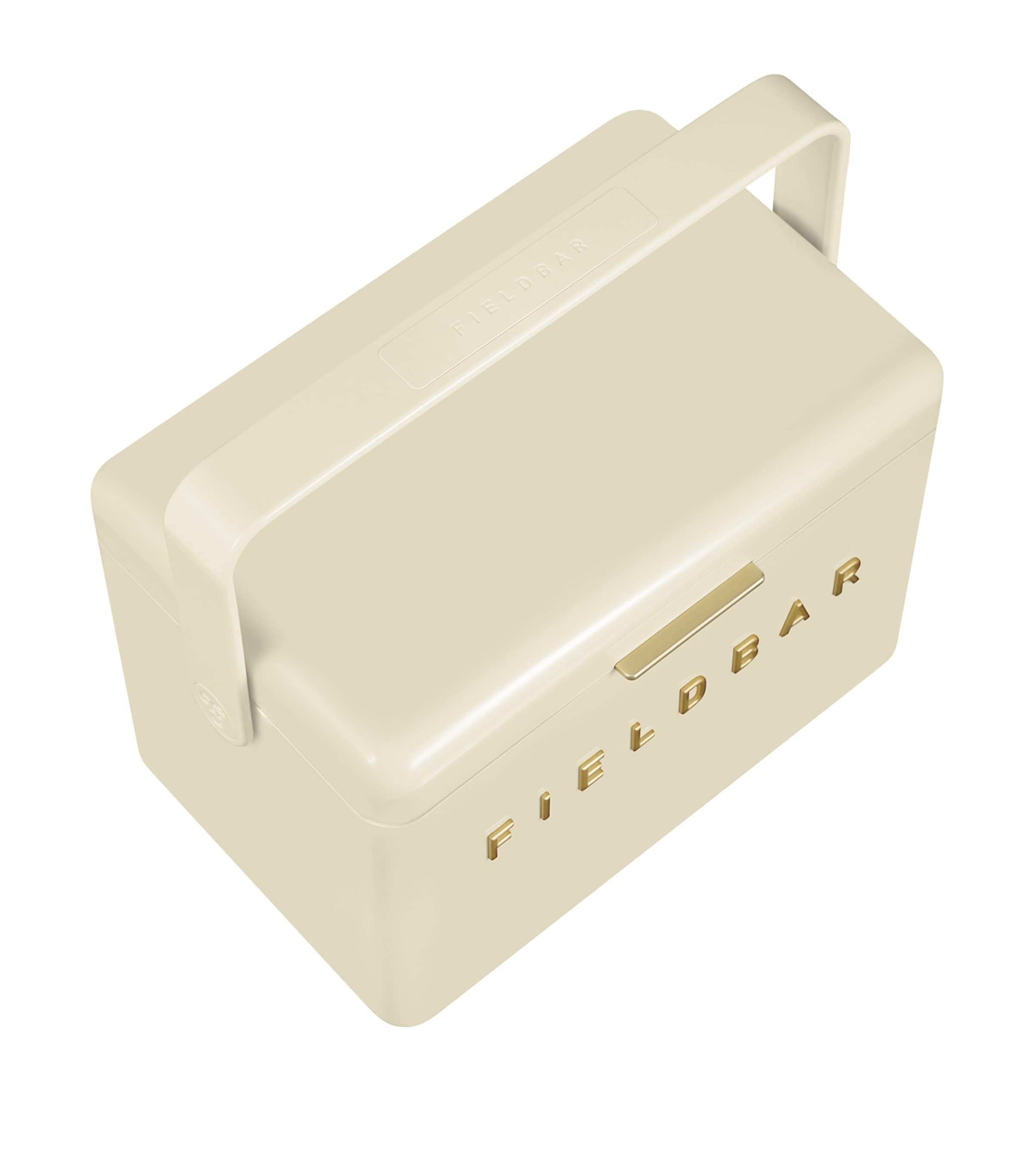 Mini Bar Cooler Box with Leather Sling (4L) WHITE Image 5