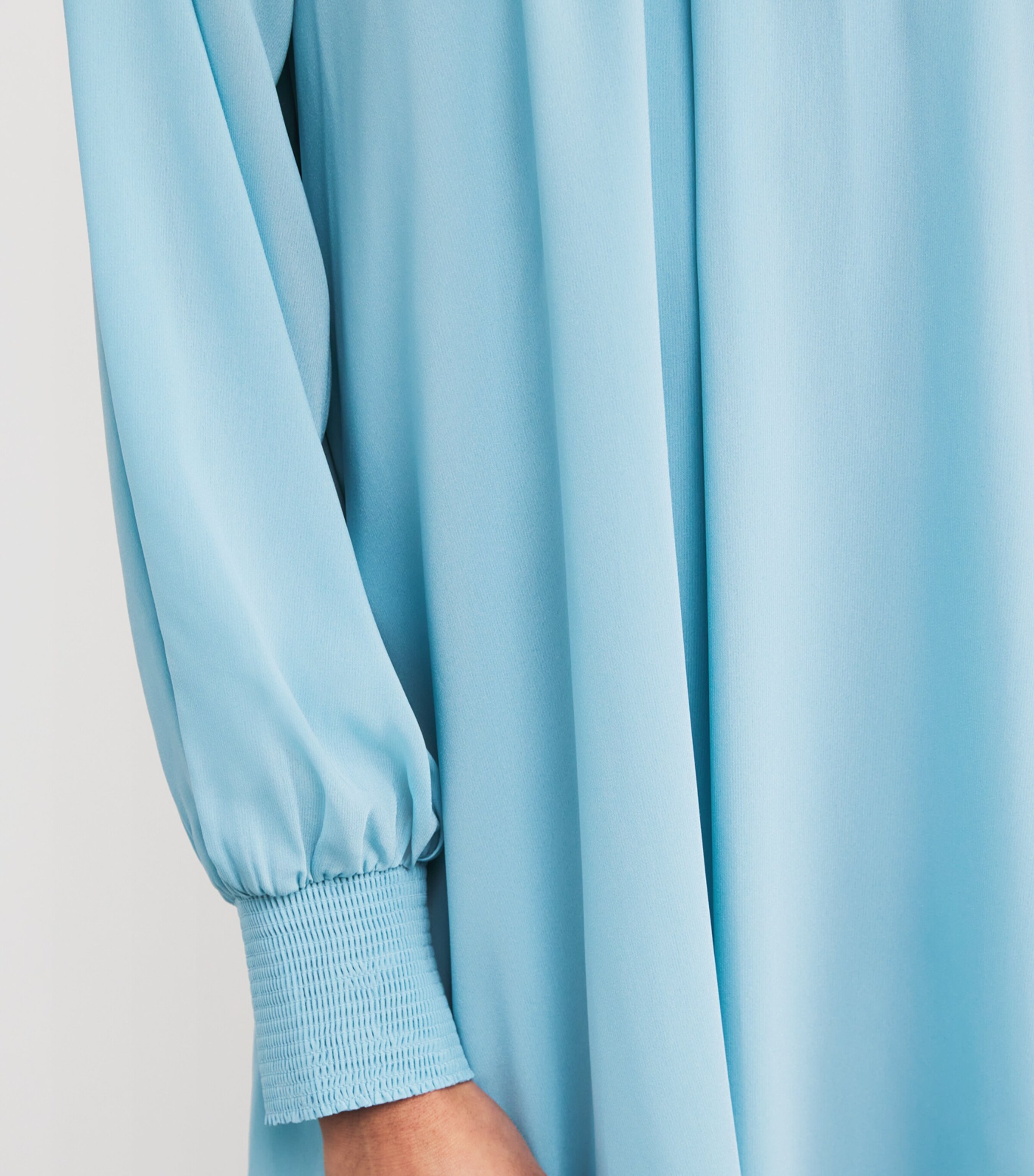 Taffeta Gracen Mini Dress MINERAL BLUE Image 6